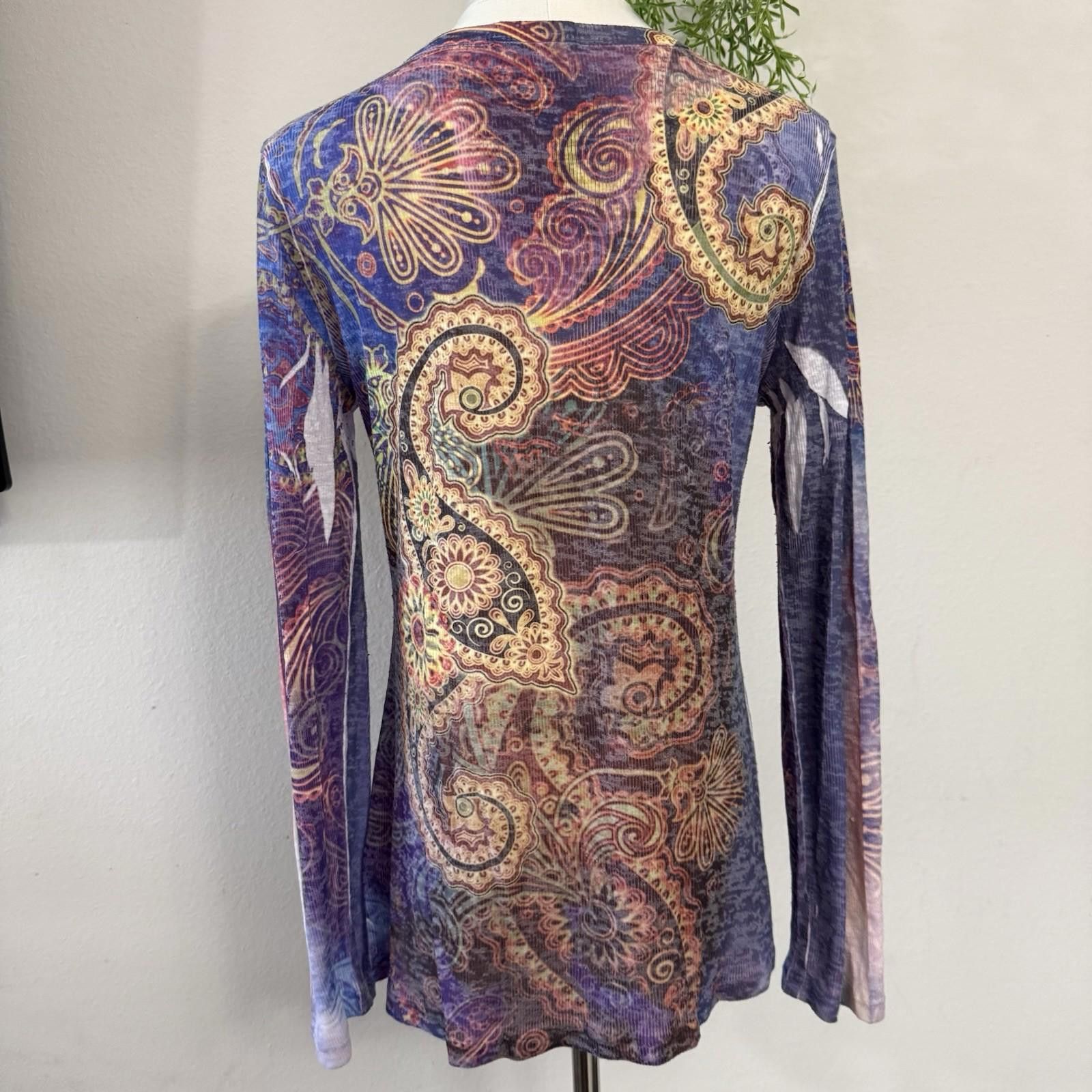 Loewe Psychedelic Boho Indie Long sleeve Size S / US 4 / IT 40 - 2 Thumbnail