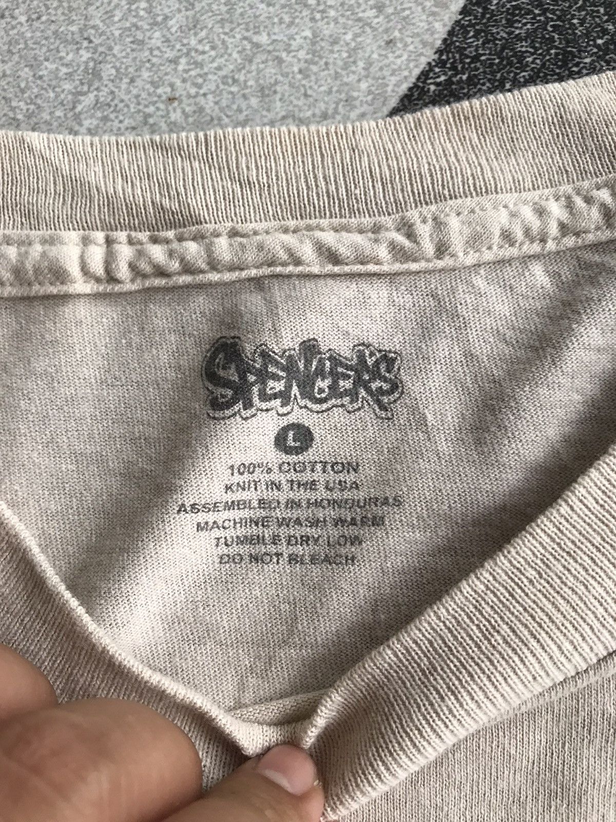 Vintage Made In USA Spencers Word Tshirt Size US L / EU 52-54 / 3 - 4 Thumbnail