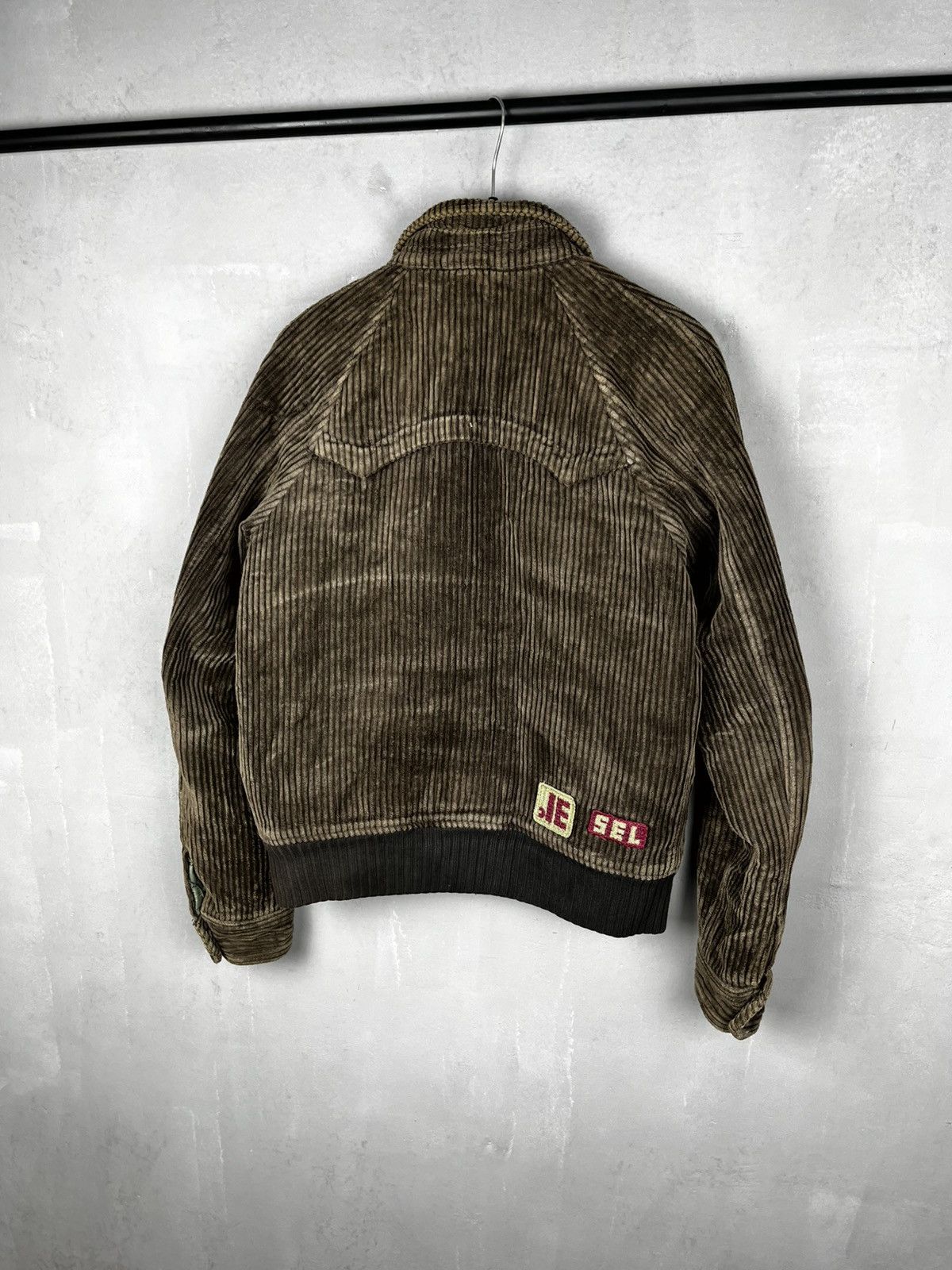 Diesel Vintage Diesel Bomber Jacket Corduroy Black Label Mens Size US M / EU 48-50 / 2 - 13 Thumbnail