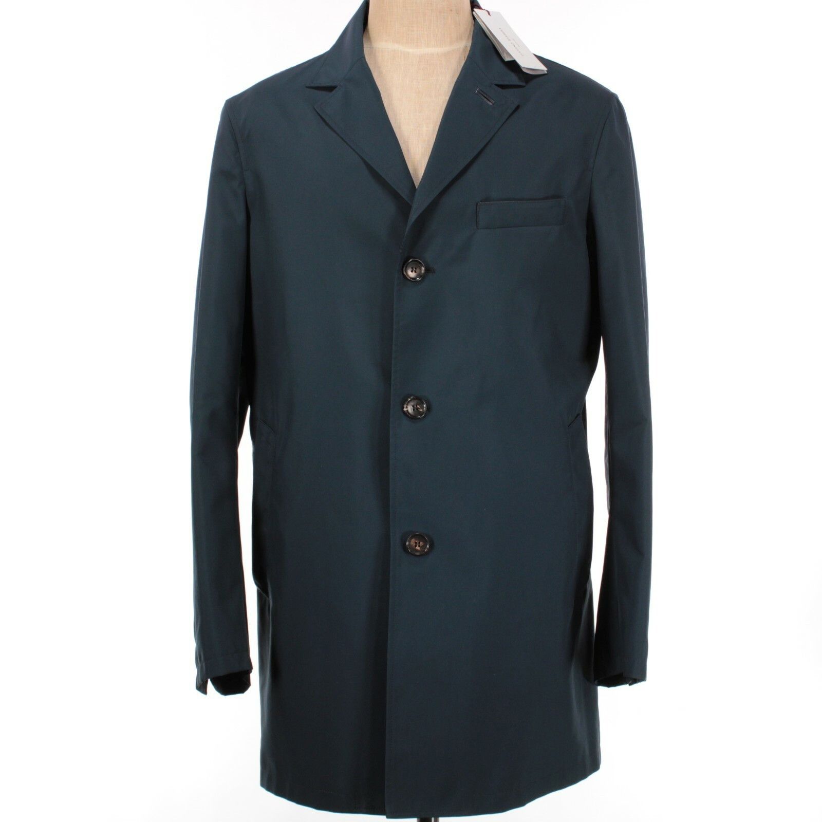 Luciano Barbera Luciano Barbera Jacket Size M US In Blue Polyester Size US M / EU 48-50 / 2 - 1 Thumbnail