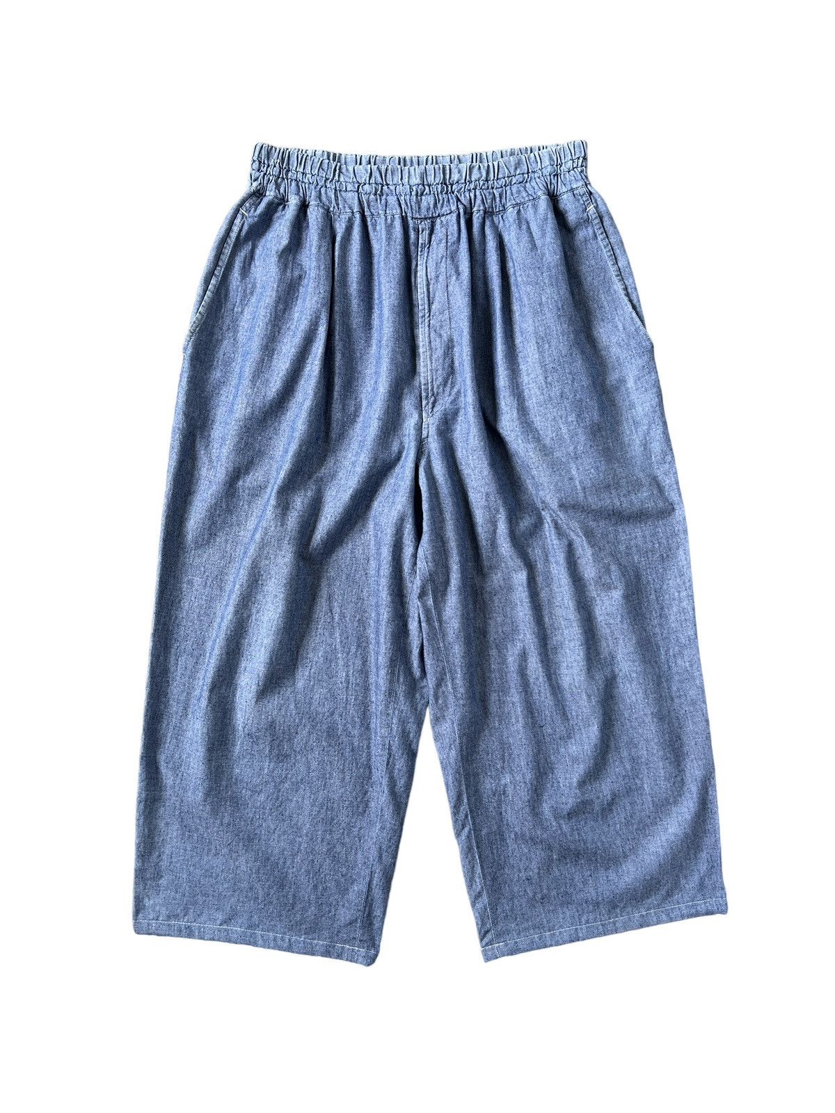 Comme des Garcons Homme Vintage Comme des Garçons Homme Drawstrings Cropped Pants Size US 31 - 1 Thumbnail