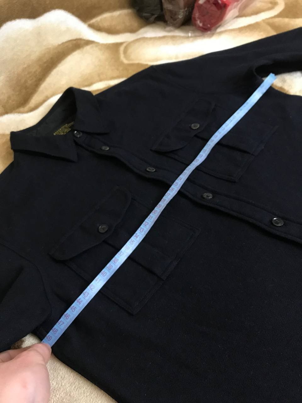 Allsaints 🔥 Allsaints Neward LS Shirt Wool Long Sleeve Button Blue Size US S / EU 44-46 / 1 - 11 Thumbnail