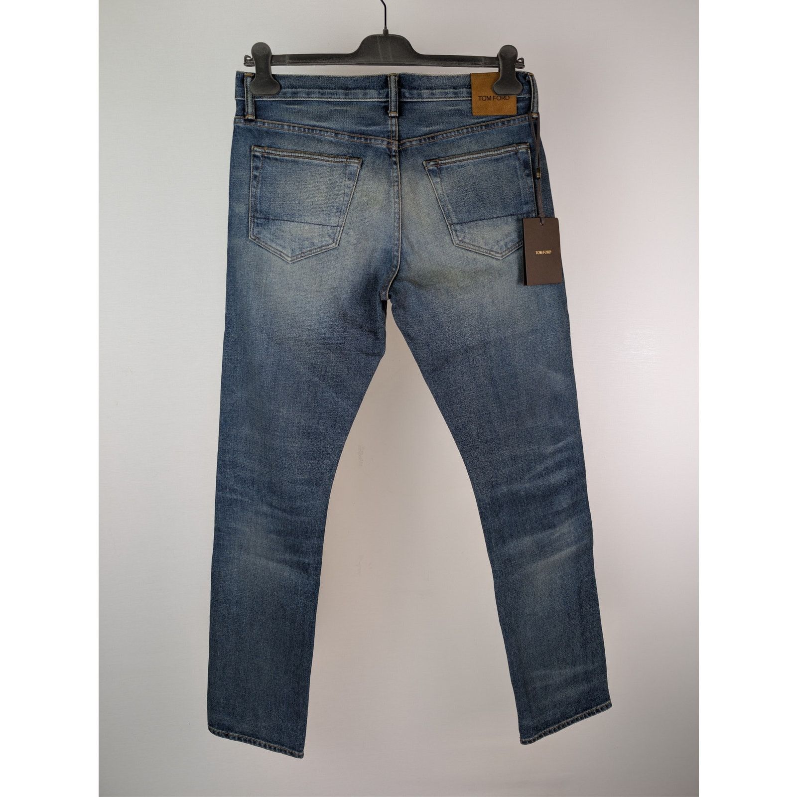 Tom Ford o1rshd1 Straight Jeans in Indigo Blue 32 Size US 32 / EU 48 - 10 Thumbnail
