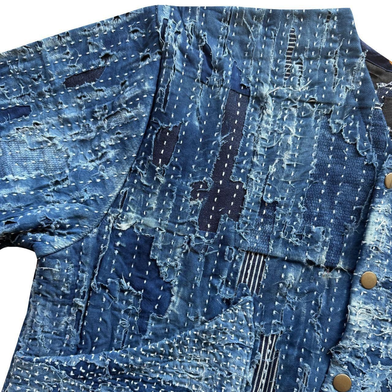 Kapital Japanese Boro Denim Work Chore Jacket Size US M / EU 48-50 / 2 - 3 Thumbnail