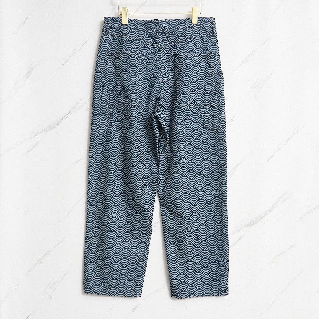 Kenzo Kenzo Men's Ripple Straight Jeans Size US 30 / EU 46 - 6 Thumbnail