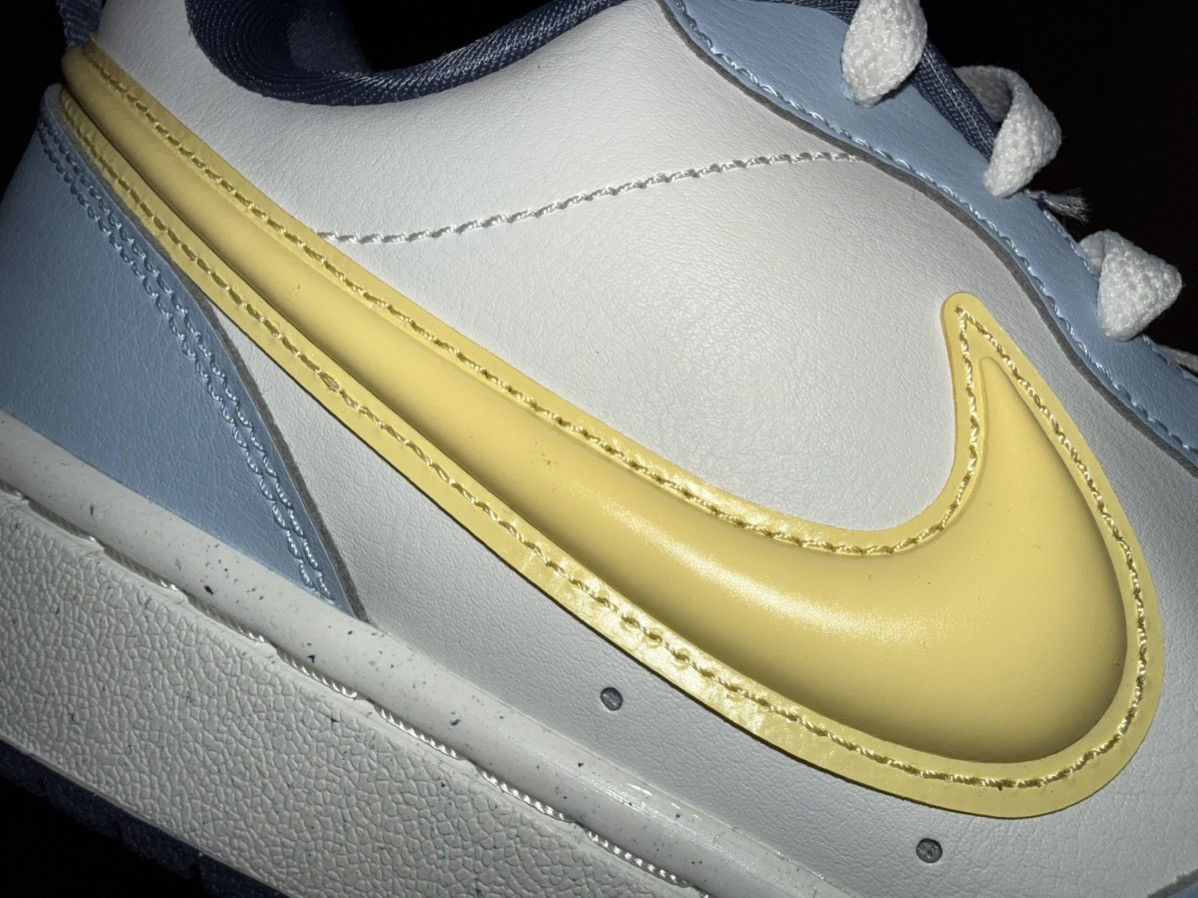 Nike Nike “Puff Print” lowtop Court Borough Recraft, sz7/8.5w NEW Size US 8.5 / IT 38.5 - 14 Thumbnail