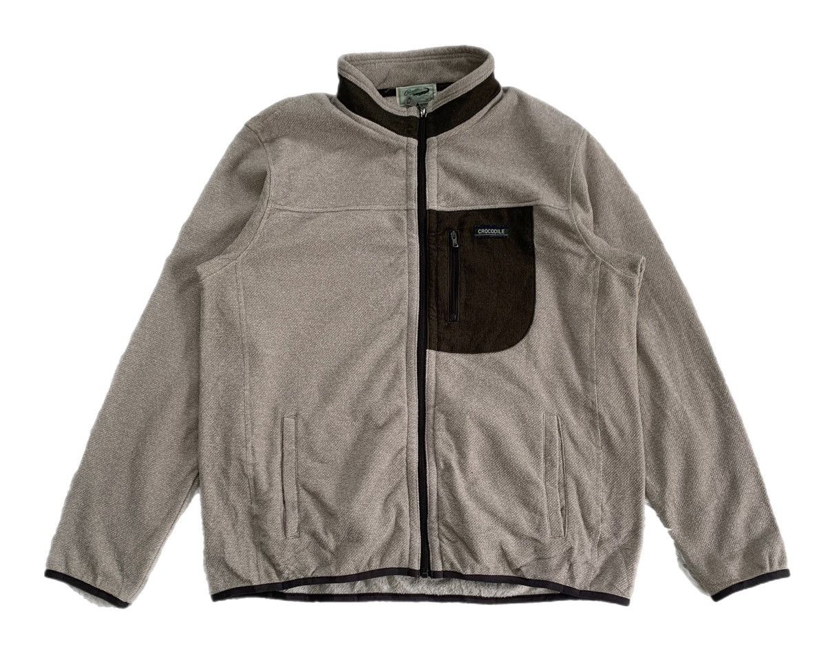 Vintage Crocodile Sweater Jacket