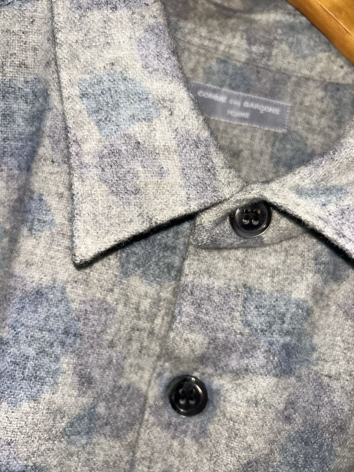 Comme des Garcons Comme Des Garcons Wool Shirts Japan Size US L / EU 52-54 / 3 - 4 Thumbnail
