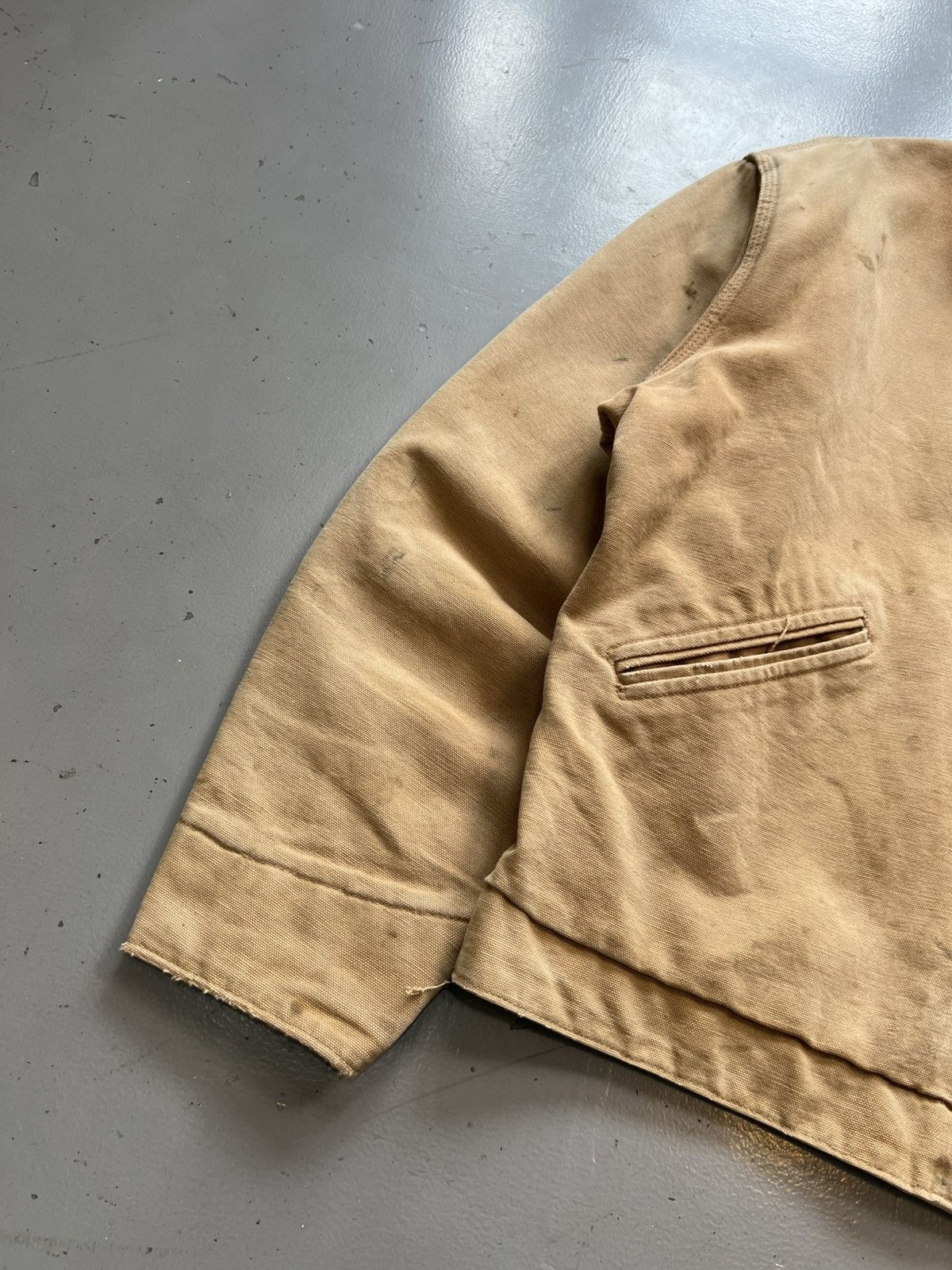 Carhartt × Vintage Dusty tan vintage carhartt quilted line Detroit - L Size US L / EU 52-54 / 3 - 3 Thumbnail