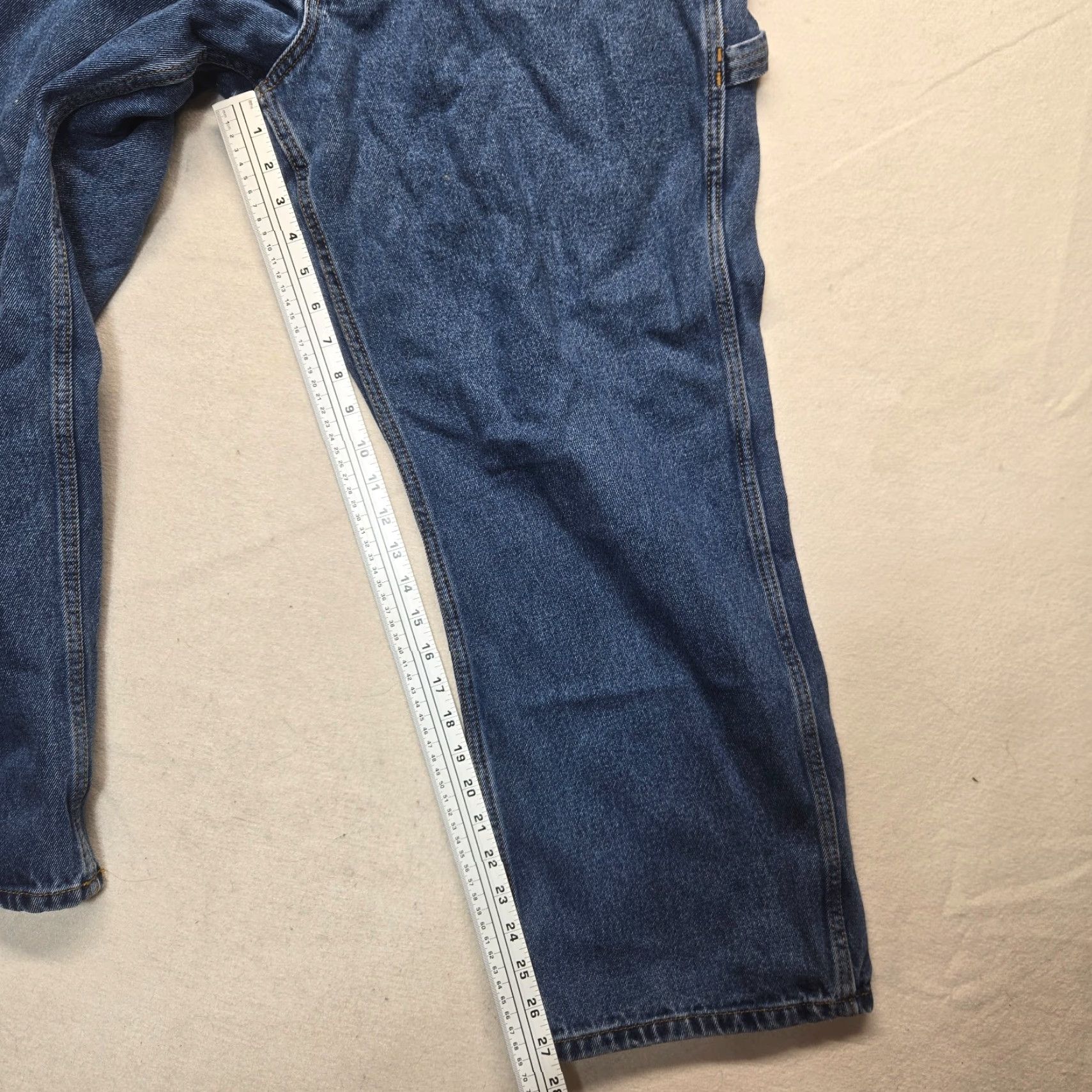 The Mountain Vintage Blue Mountain Men's Jeans Pants 42x30 Straight Leg Denim Cotton Blue 90s Casual Men's Size US 42 / EU 58 - 7 Thumbnail