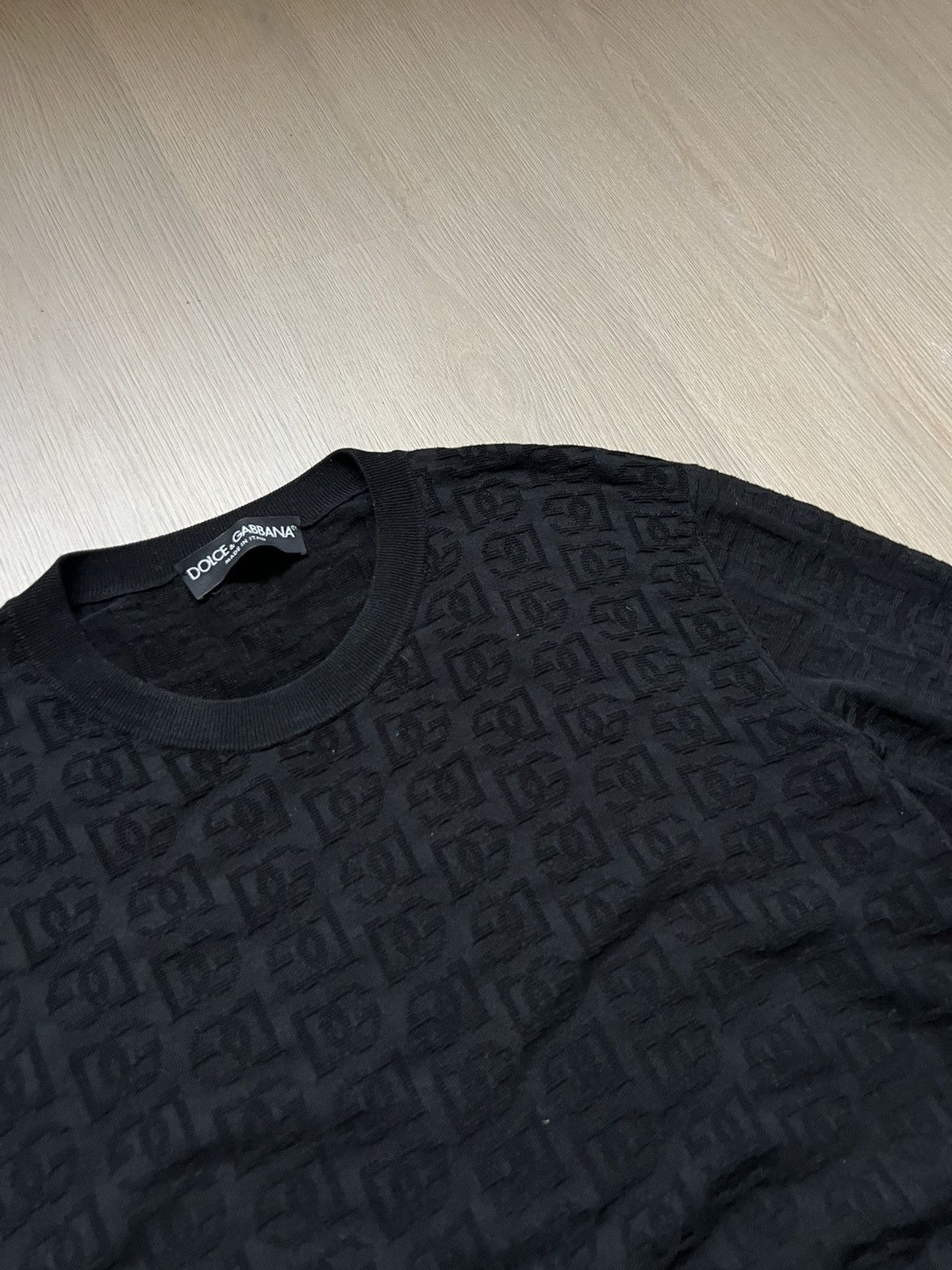 Dolce & Gabbana DG-logo silk sweater Size US M / EU 48-50 / 2 - 8 Thumbnail