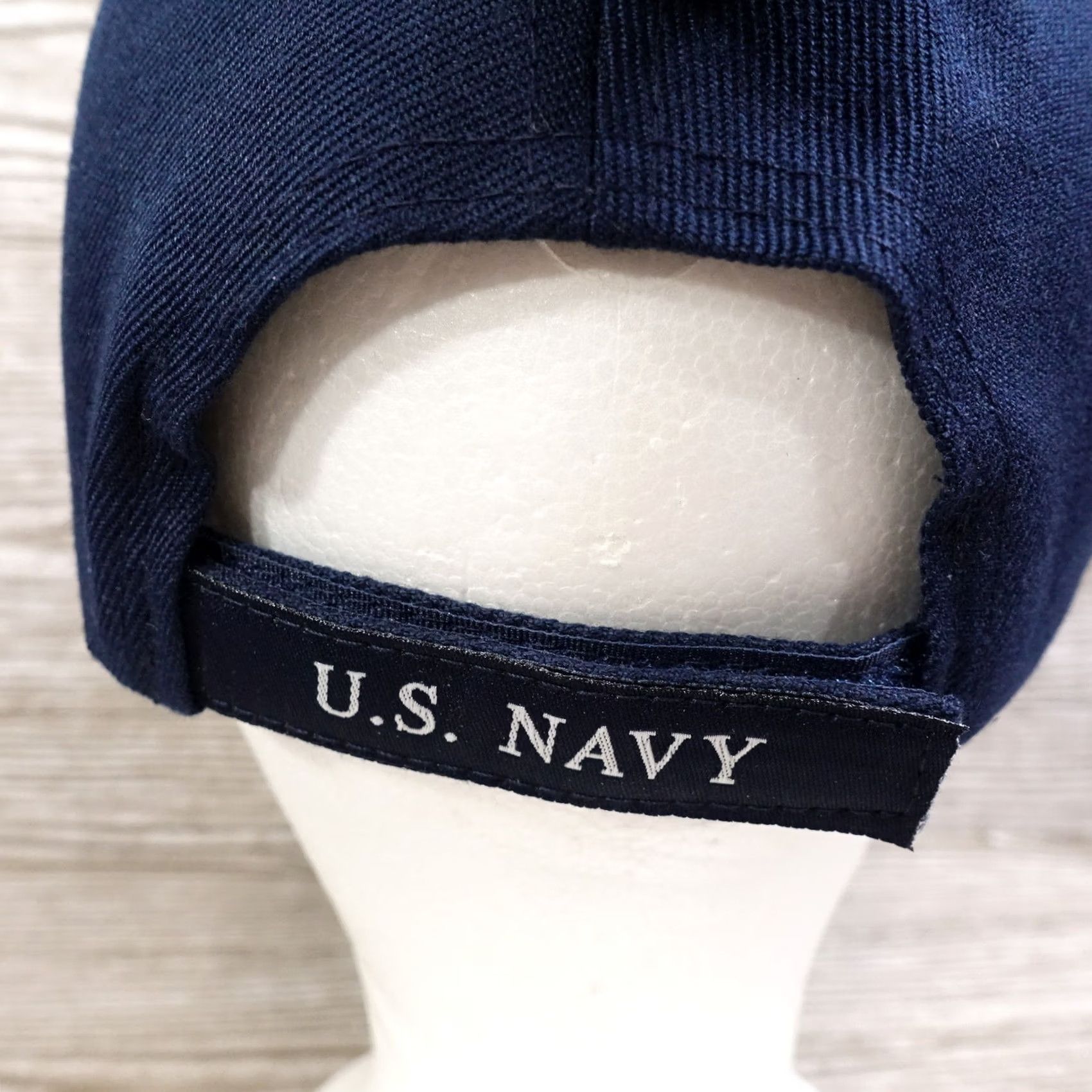 Vintage US NAVY Baseball HAT CAP ONE SIZE Navy BLUE ADJUSTABLE CURVE NWT Size ONE SIZE - 6 Thumbnail