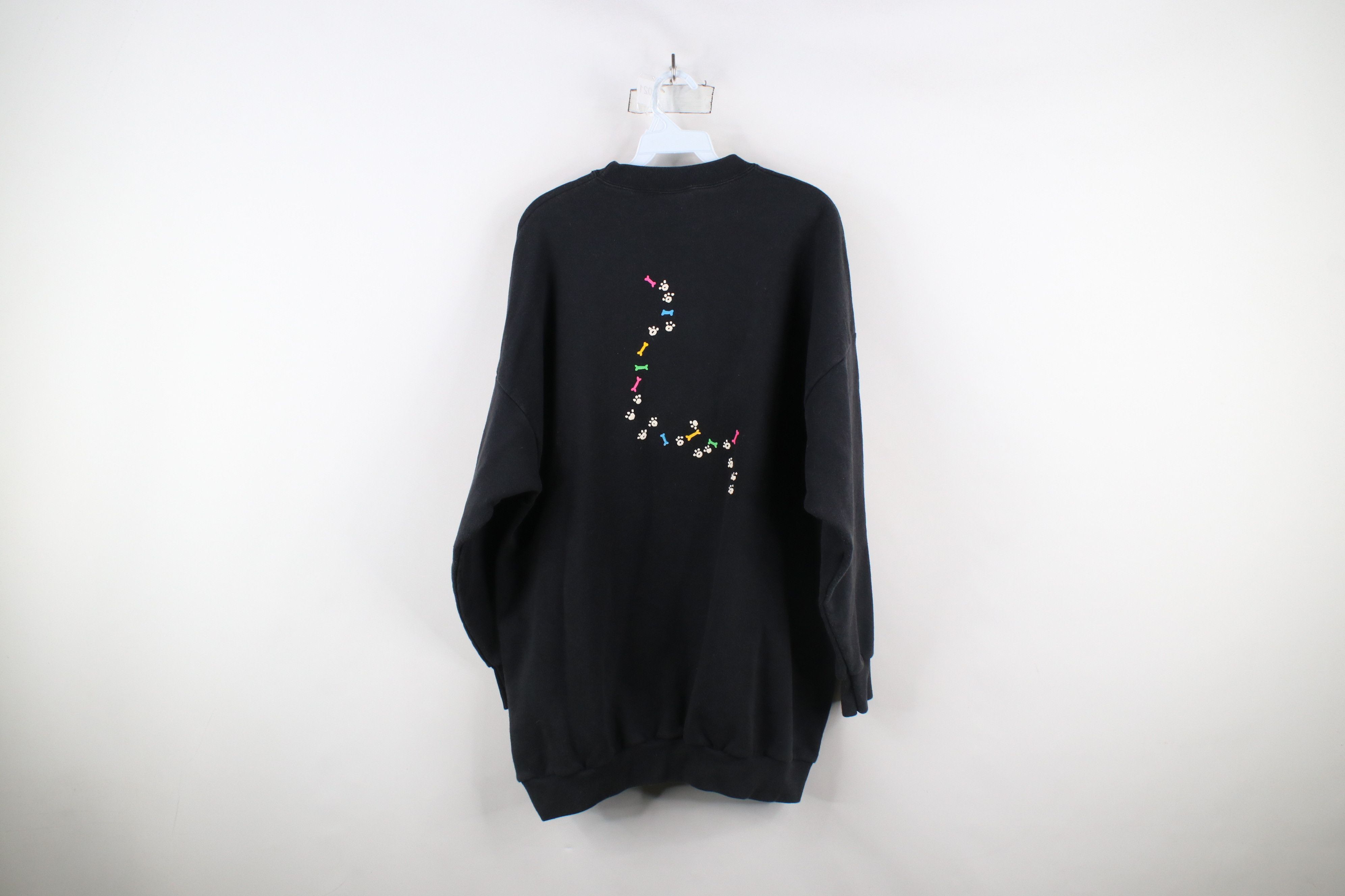 Vintage Vintage 90s Streetwear Cat Kitten Dog Crewneck Sweatshirt Size 3XL / US 20-22 - 9 Thumbnail