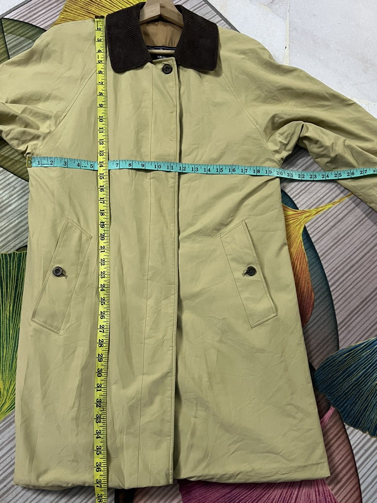 Burberry VINTAGE 90’s BURBERRY TRENCH COAT MADE IN ENGLAND FOR MEN’s Size US S / EU 44-46 / 1 - 5 Thumbnail