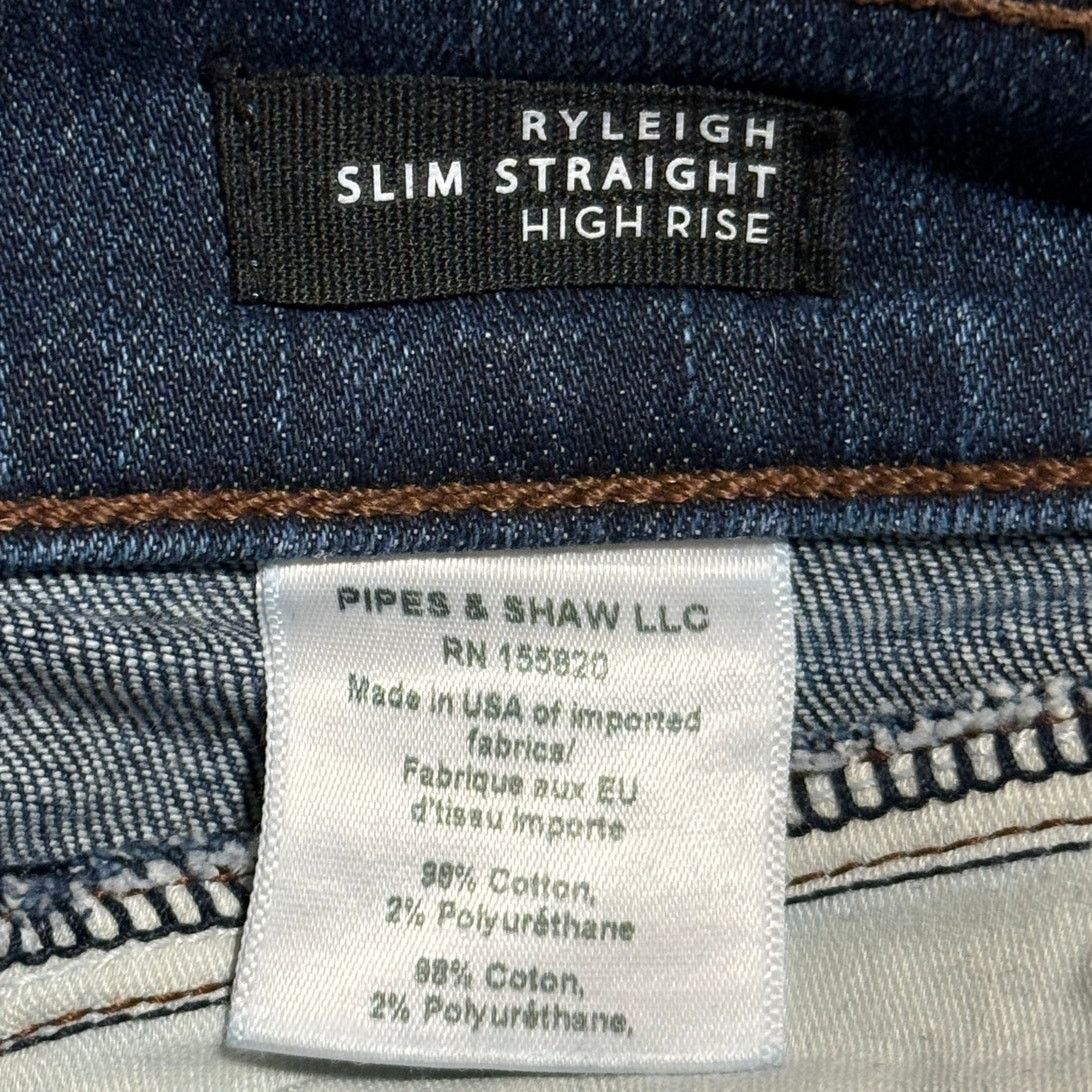Veronica Beard Veronica Beard Ryleigh High Rise Button Up Jeans Size 27 Size 27" / US 4 / IT 40 - 5 Thumbnail