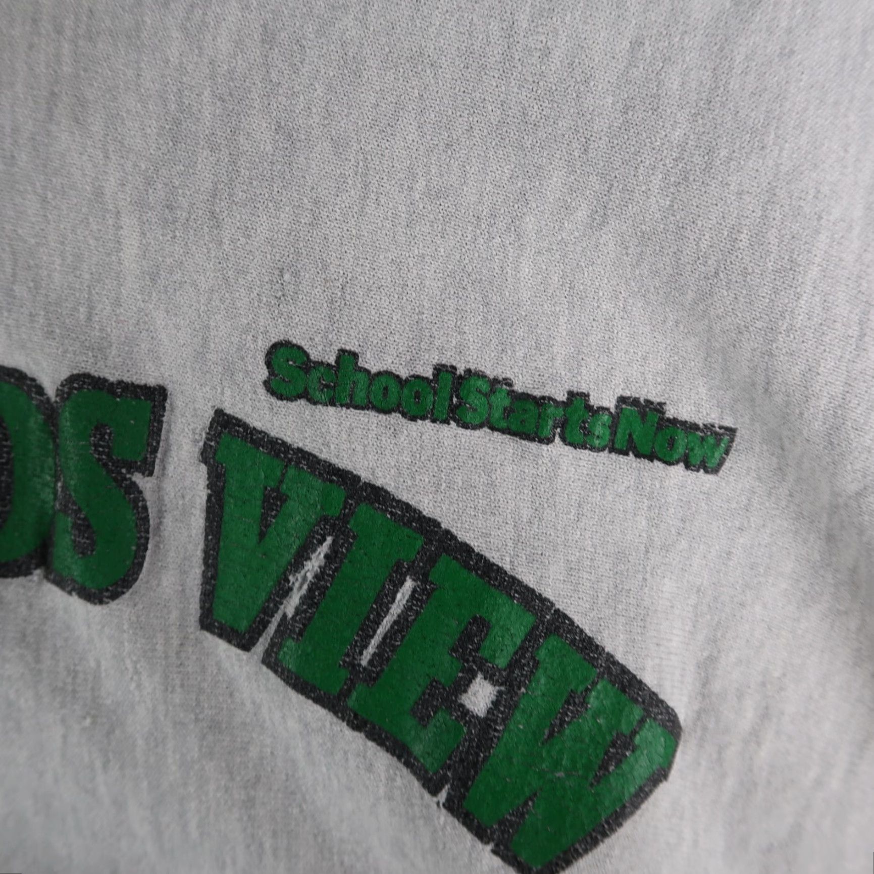 Champion VINTAGE Champion Sweatshirt Crewneck XL Gray Logo 90s USA Distress Men Size US XL / EU 56 / 4 - 6 Thumbnail