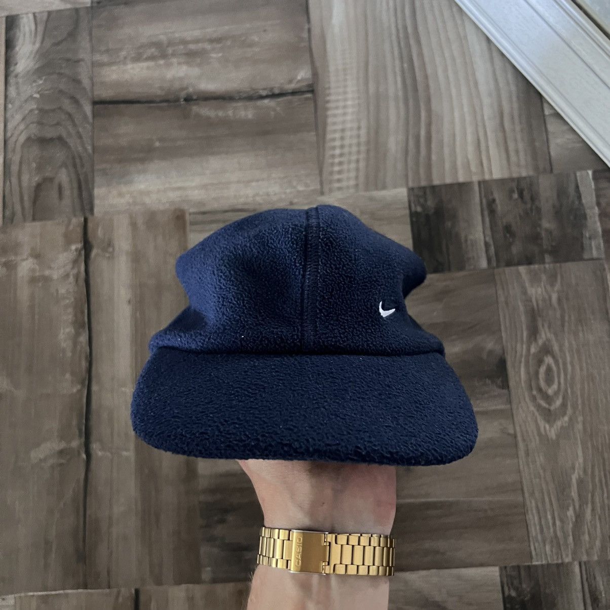 Nike Vintage Fleece Cap Nike Y2K Size ONE SIZE - 4 Thumbnail