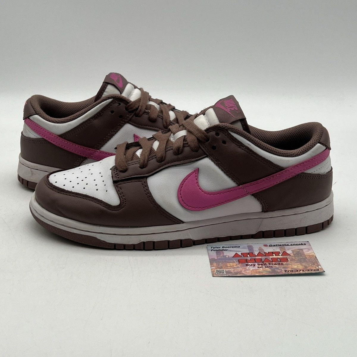 Nike Wmns Nike dunk low Smokey mauve playful pink Size US 9.5 / EU 42-43 - 1 Thumbnail