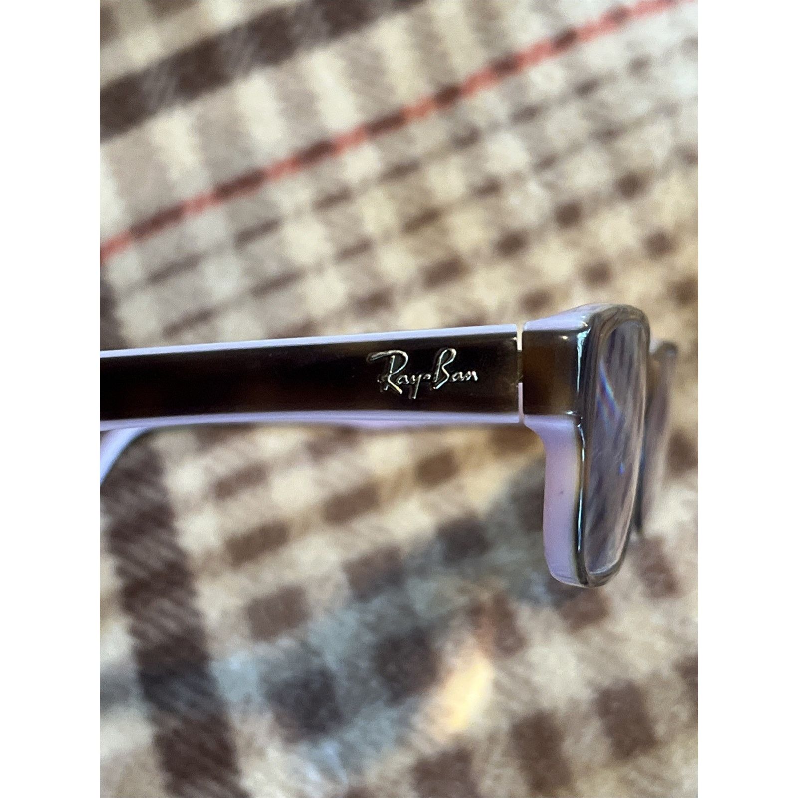 RayBan Ray-Ban RB5169 5240 Eyeglasses Frame Brown 52-16-140 1881 Size ONE SIZE - 4 Thumbnail