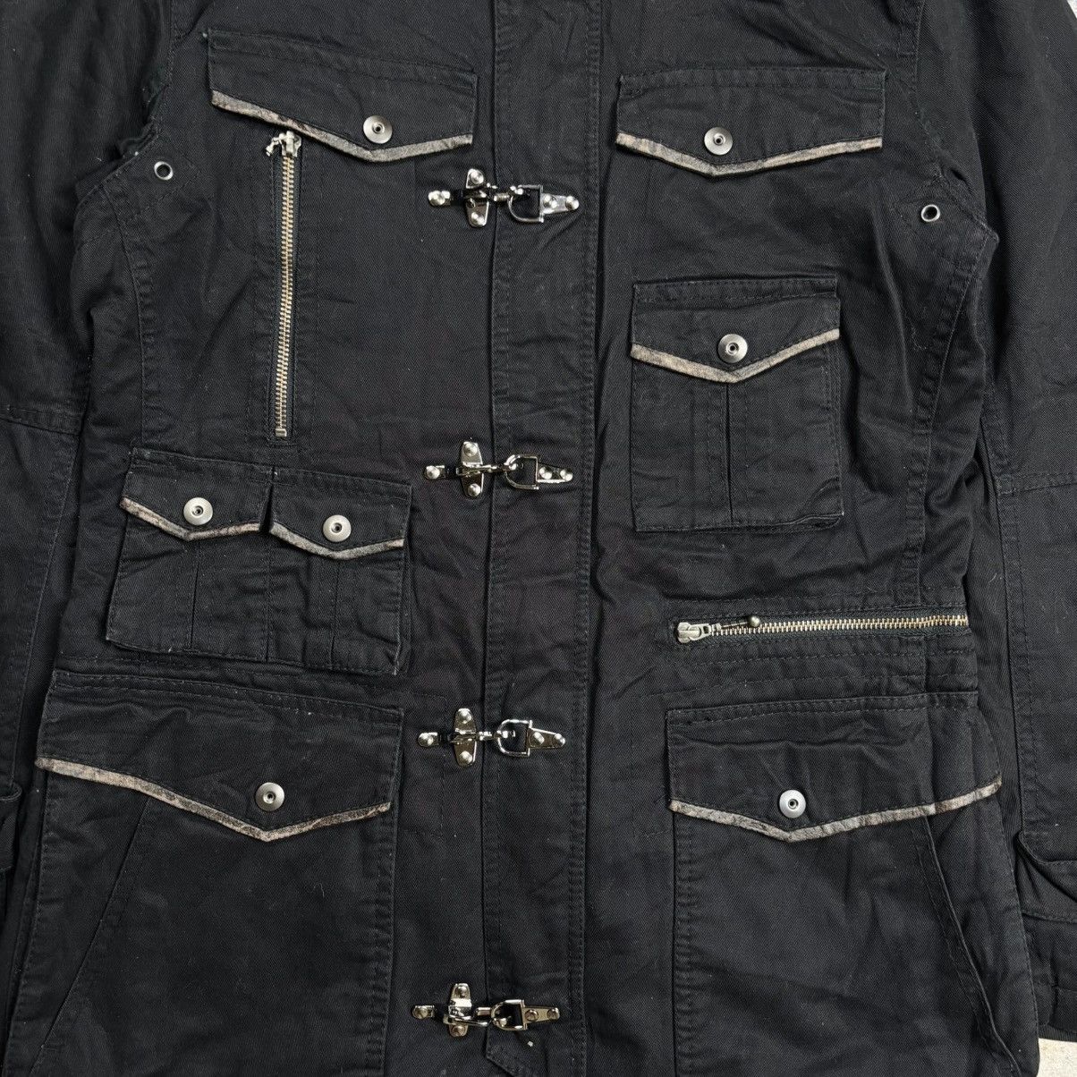 14th Addiction 2000s Hideways Nicole - Fireman Clasp Cargo Jacket Size US L / EU 52-54 / 3 - 6 Thumbnail