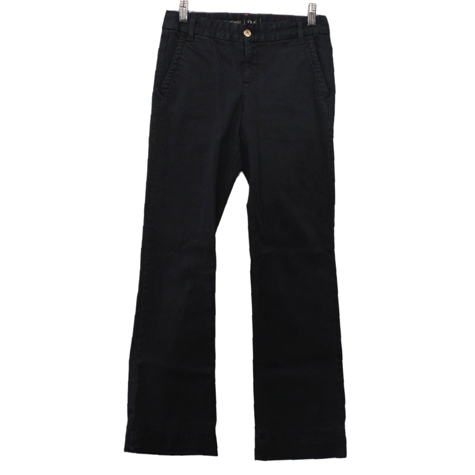 Denime VINTAGE Kate Spade Broomy Street Play Hookey Jeans Women's Size 28 X 32 Black Denim Size 28" / US 6 / IT 42 - 1 Thumbnail