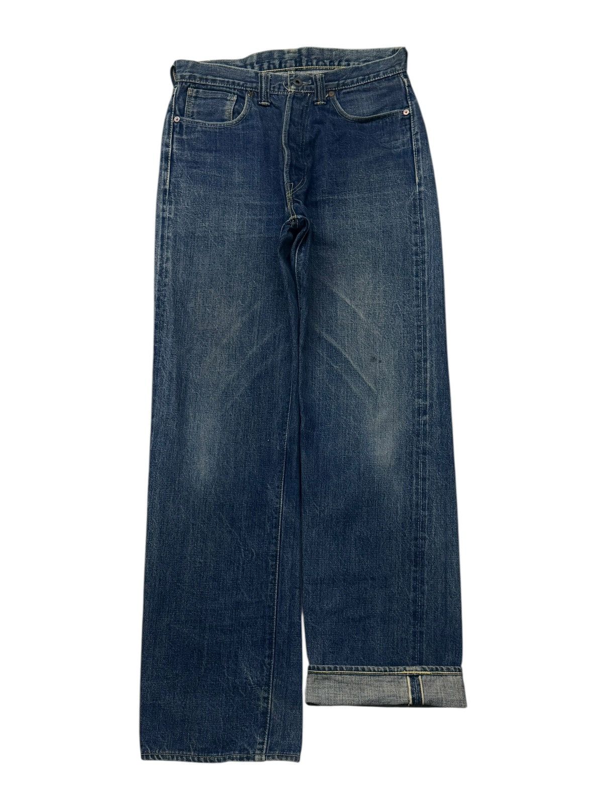 Denime Vintage 00s DENIME Lot 578 Japanese Selvedge Denim Jeans W30 Size US 30 / EU 46 - 2 Thumbnail