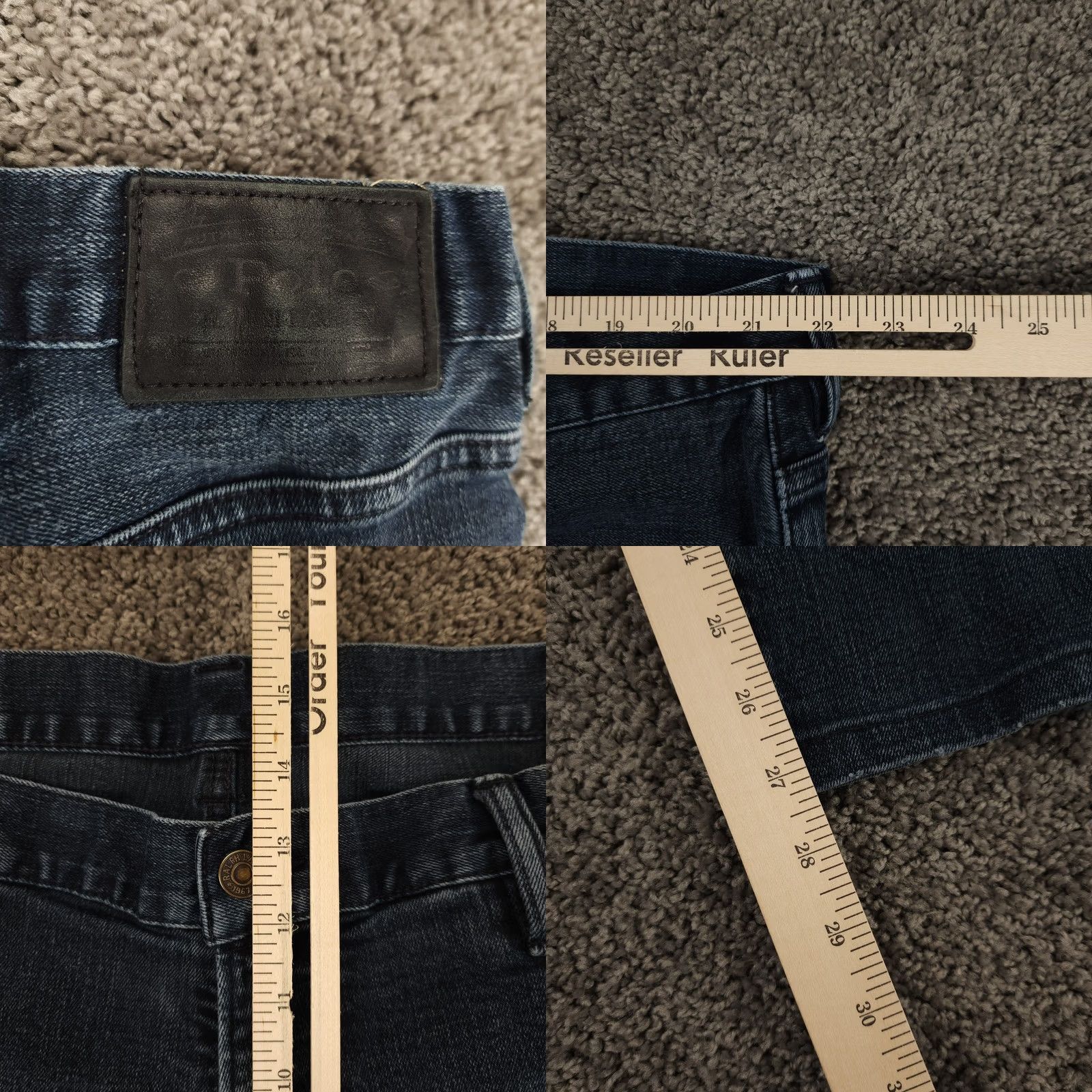 Polo Ralph Lauren Polo Ralph Lauren Jeans Men 44x27 Hampton Straight Blue Athletic Size US XXL / EU 58 / 5 - 9 Thumbnail