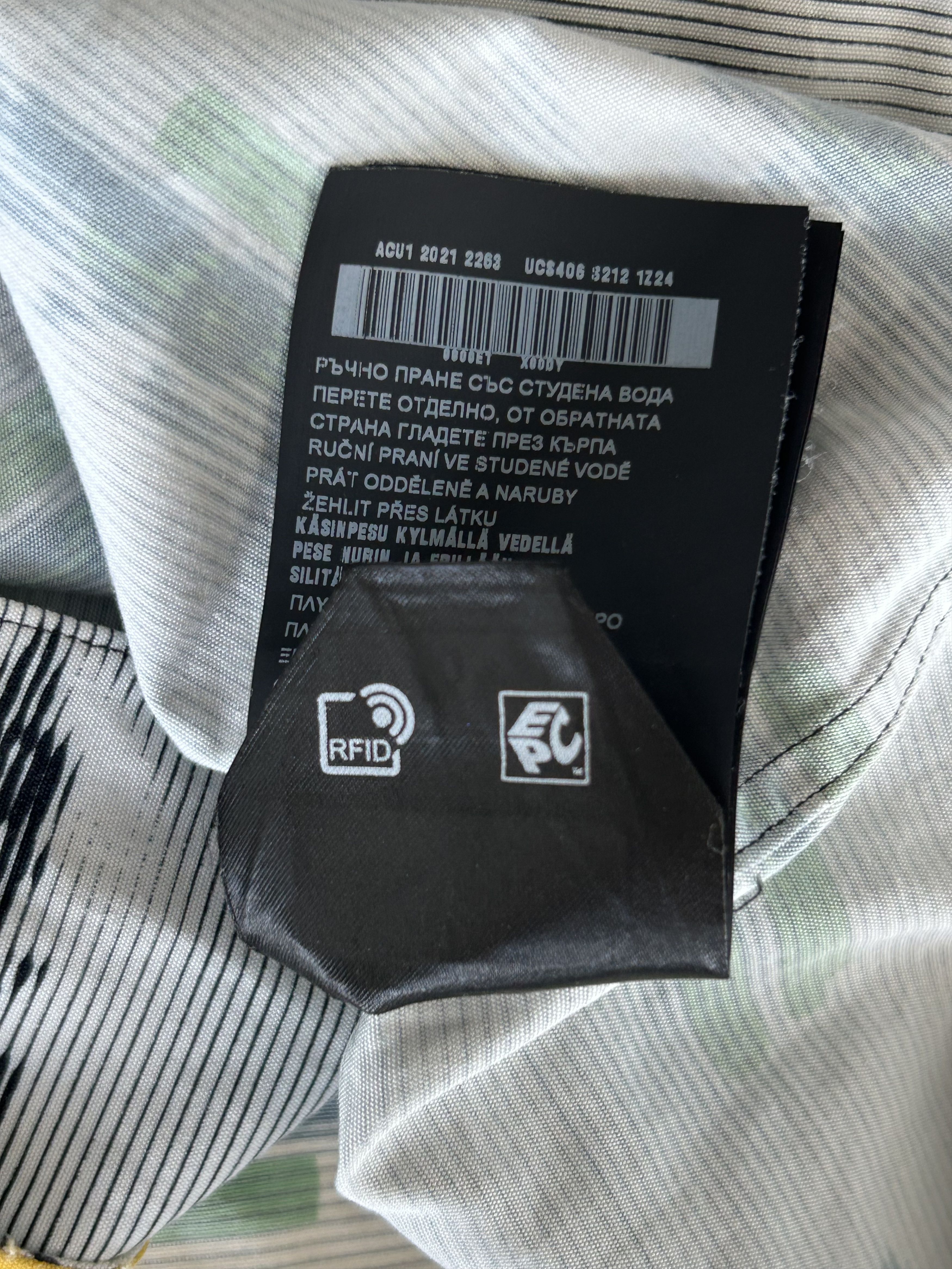 Prada Prada Multicolor Double Match Poplin Split Button Up Shirt Size US XL / EU 56 / 4 - 9 Thumbnail
