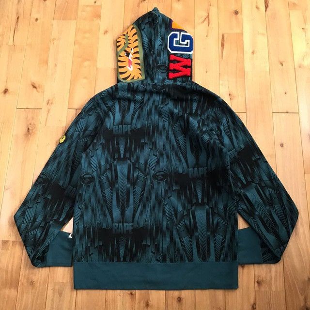 Bape BAPE SPEED RACER SHARK FULL ZIP HOODIE a bathing ape Size US L / EU 52-54 / 3 - 2 Thumbnail
