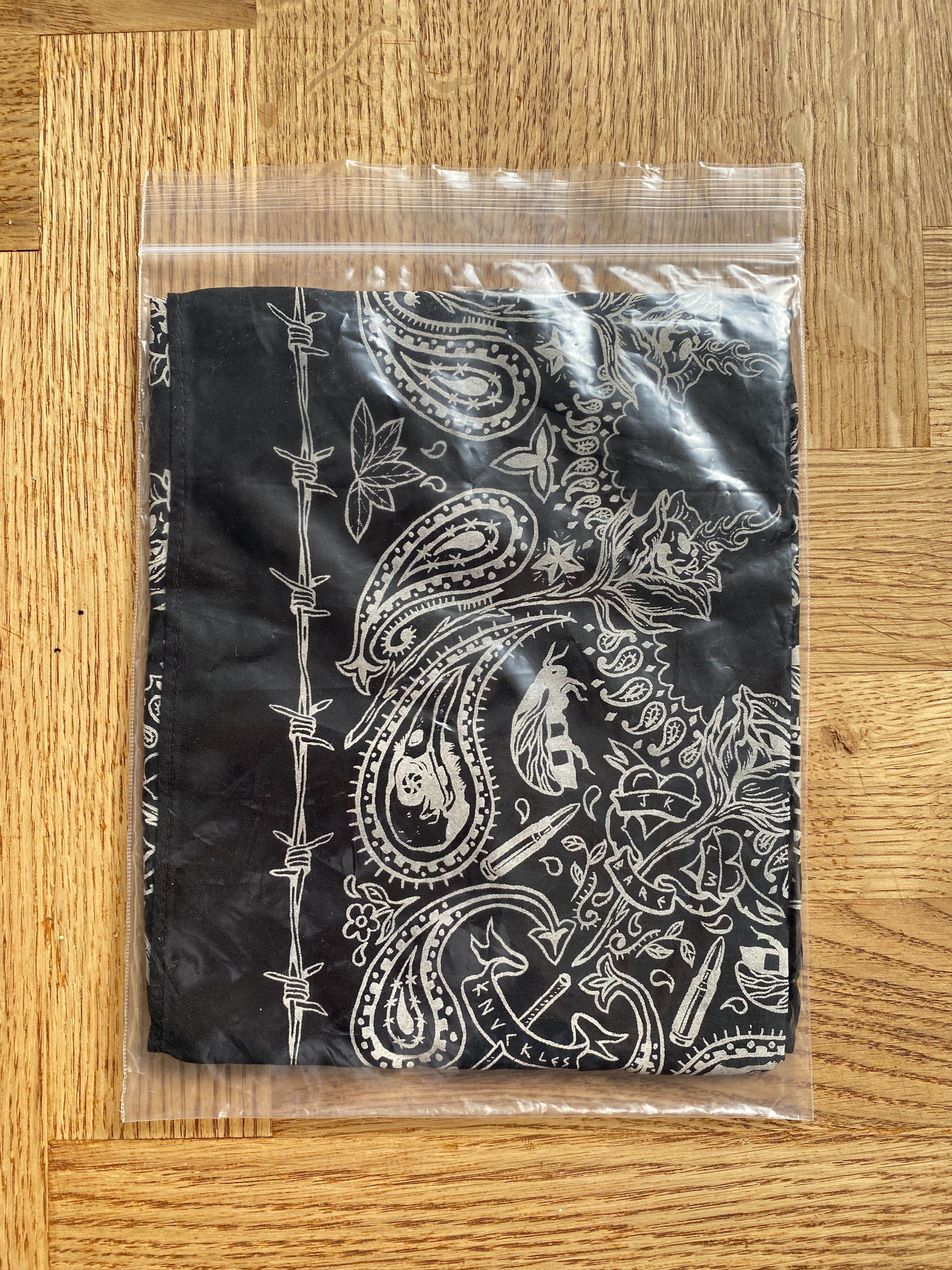 Bare Knuckles Bare Knuckles Black Cupro Bandana Size ONE SIZE - 2 Thumbnail