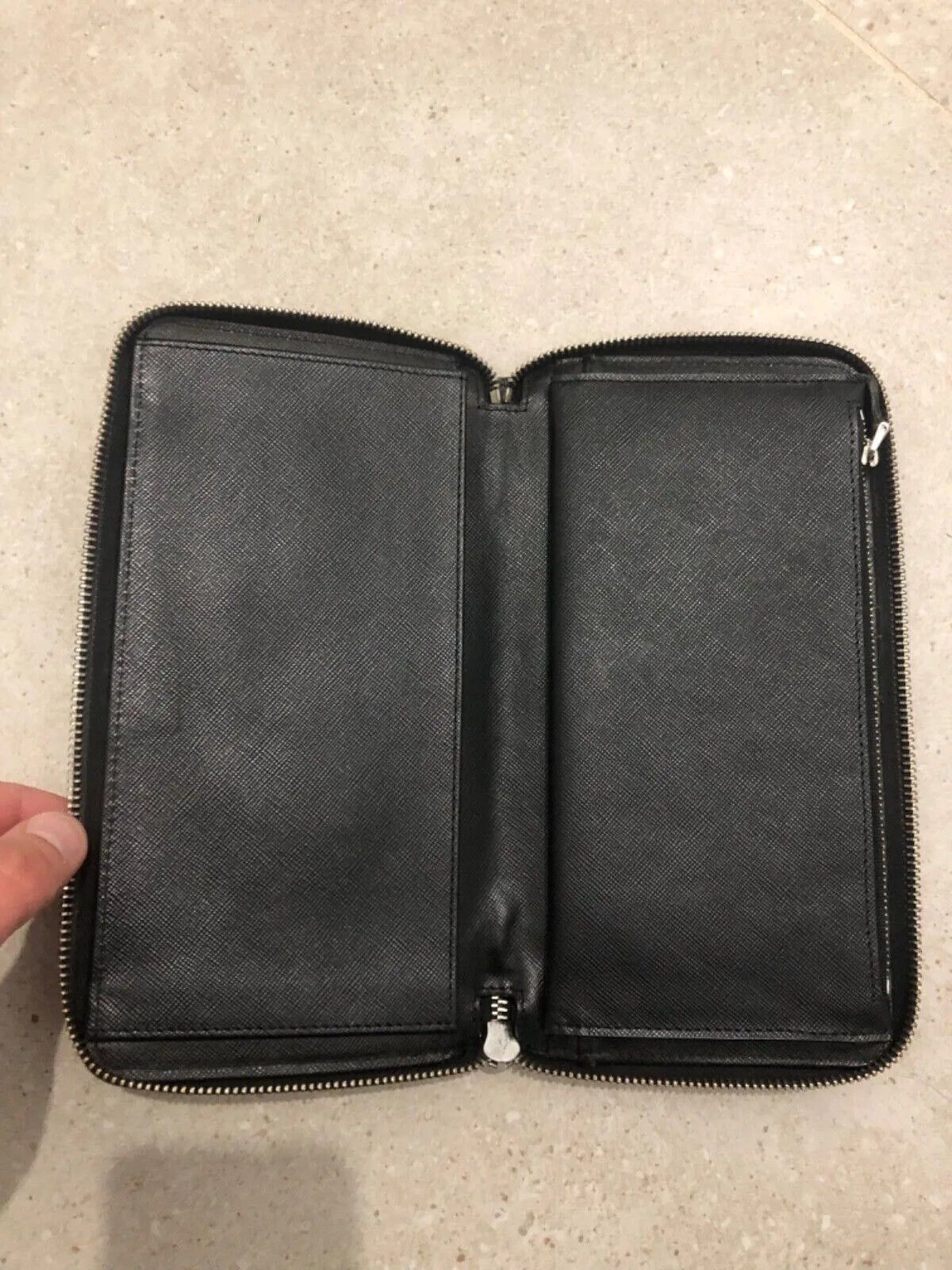Prada Prada Large Saffiano Leather Wallet Card Holder Italy Size ONE SIZE - 10 Thumbnail