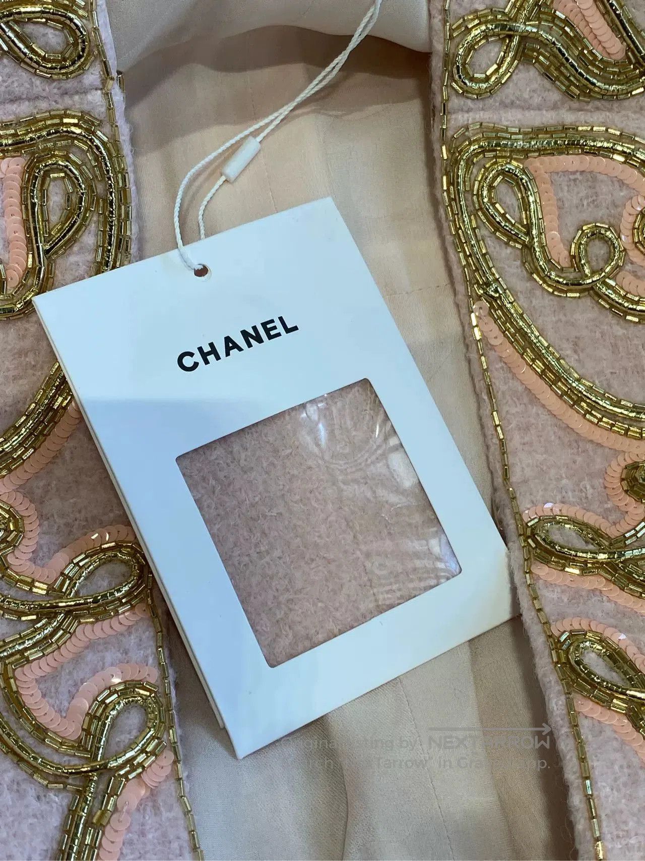 Chanel Chanel 21 Castle Series Pink Embroidered Coat. Size US M / EU 48-50 / 2 - 3 Thumbnail