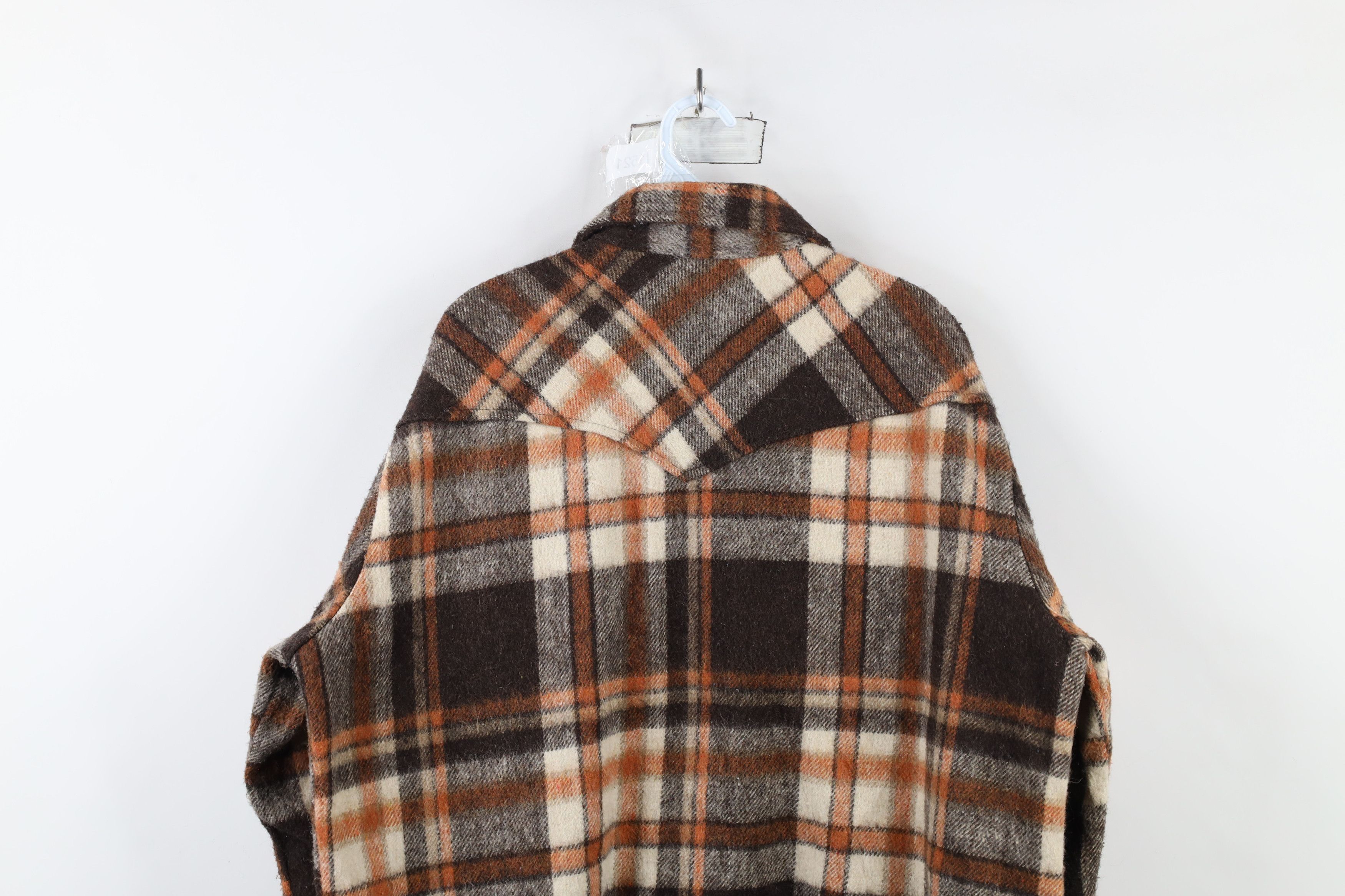 Vintage Vintage 70s Blend CPO Western Button Shirt Jacket Shacket Size US L / EU 52-54 / 3 - 9 Thumbnail