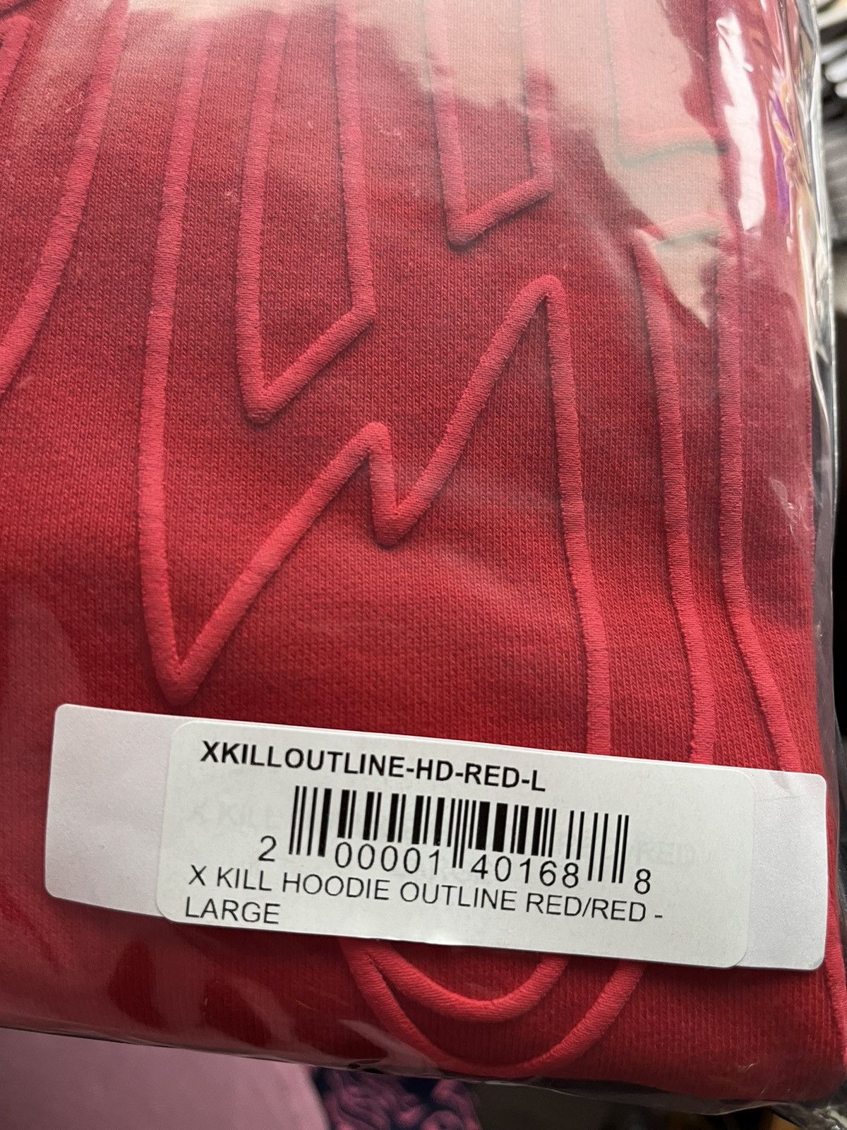 Revenge Revenge Red “x kill hoodie” Size US L / EU 52-54 / 3 - 3 Thumbnail
