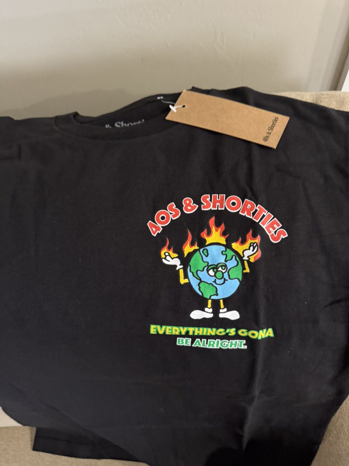 40's & Shorties 40’s & Shorties World Burning tee NWT men’s sz Medium Size US M / EU 48-50 / 2 - 2 Thumbnail