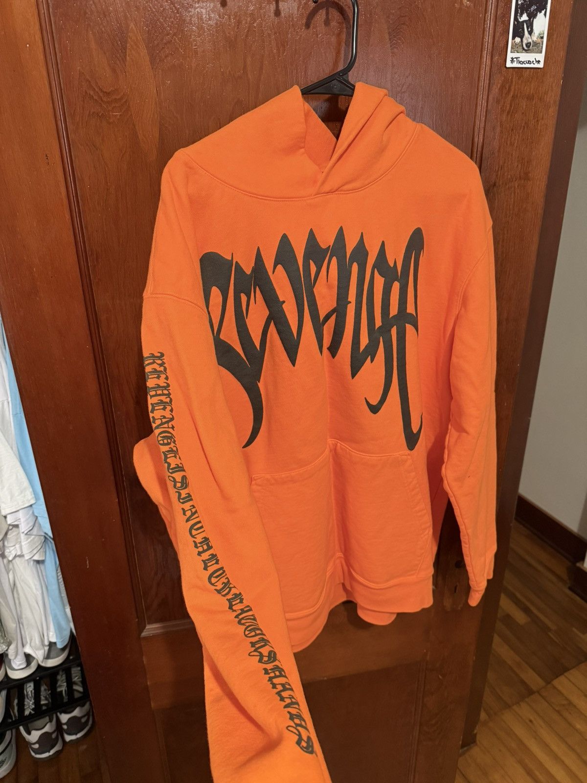 Revenge Revenge Orange Kill Hoodie Size US XL / EU 56 / 4 - 5 Thumbnail