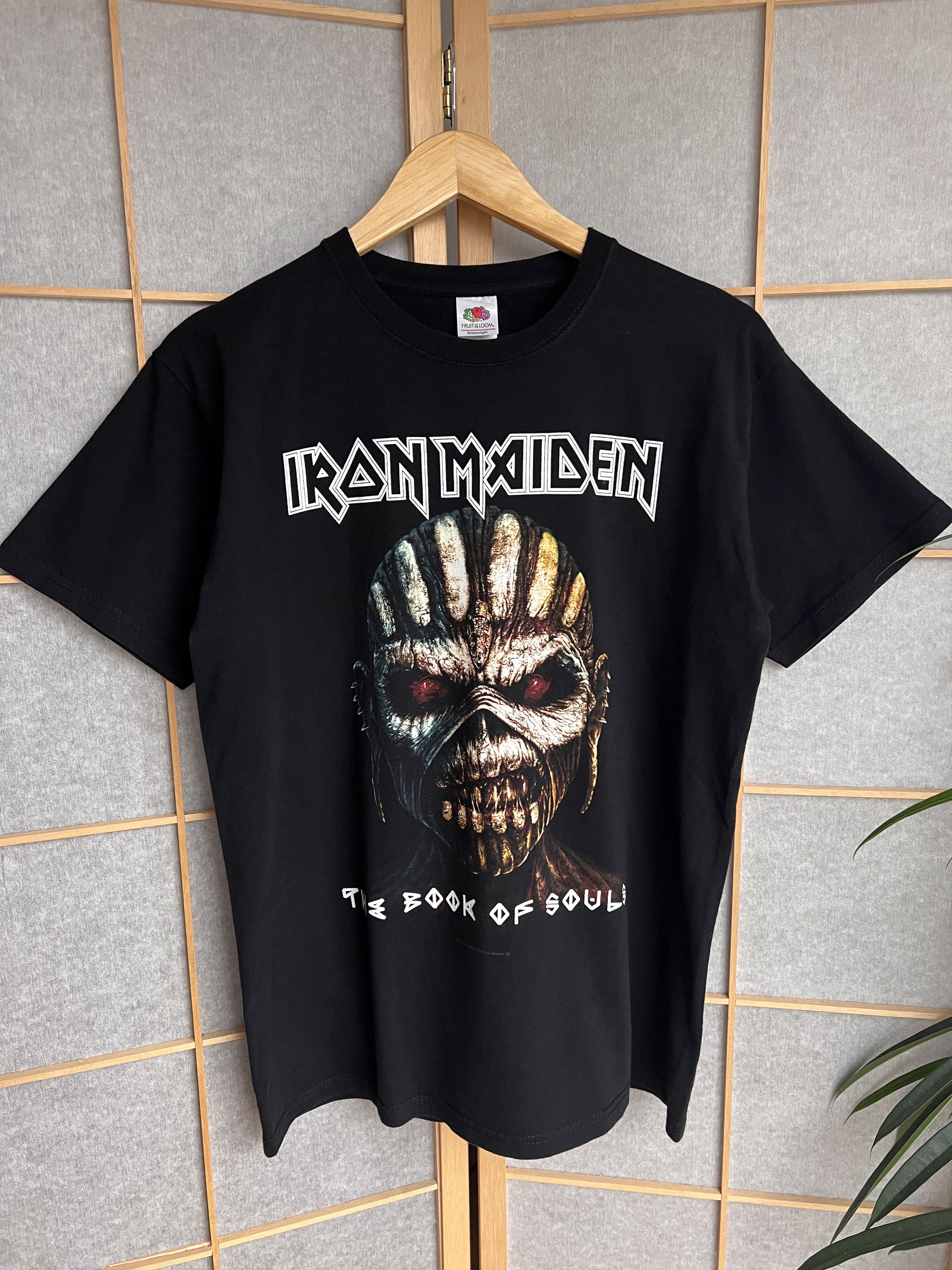 Iron Maiden Rare Iron Maiden The book of souls t shirt printed rock band Size US M / EU 48-50 / 2 - 1 Thumbnail