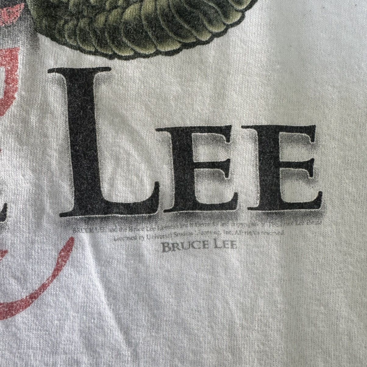 Other Vintage Y2K Bruce Lee Dragon Graphic Tee Size US XL / EU 56 / 4 - 3 Thumbnail