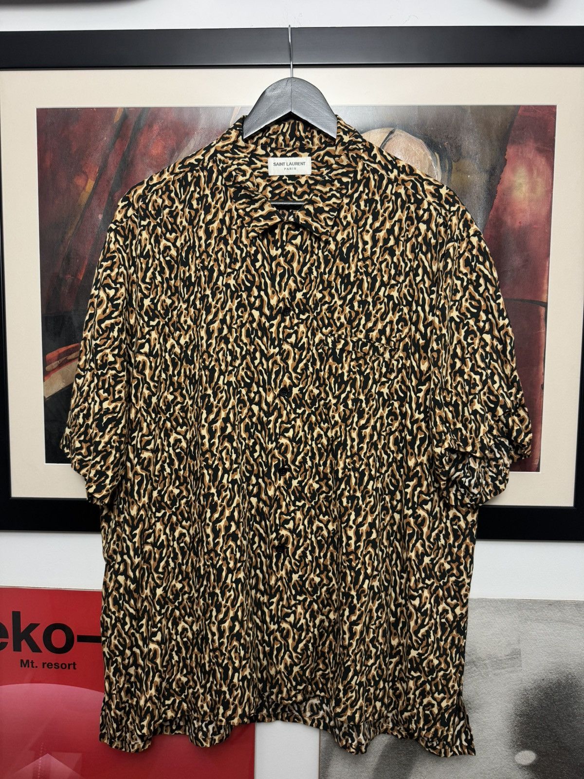 Hedi Slimane × Saint Laurent Paris Saint Laurent Paris FW21 Silk