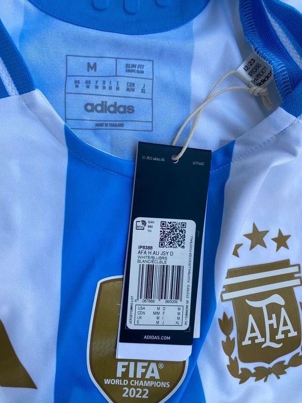 Adidas Jersey Adidas Argentina Di Maria 11 football size M Size US M / EU 48-50 / 2 - 4 Thumbnail