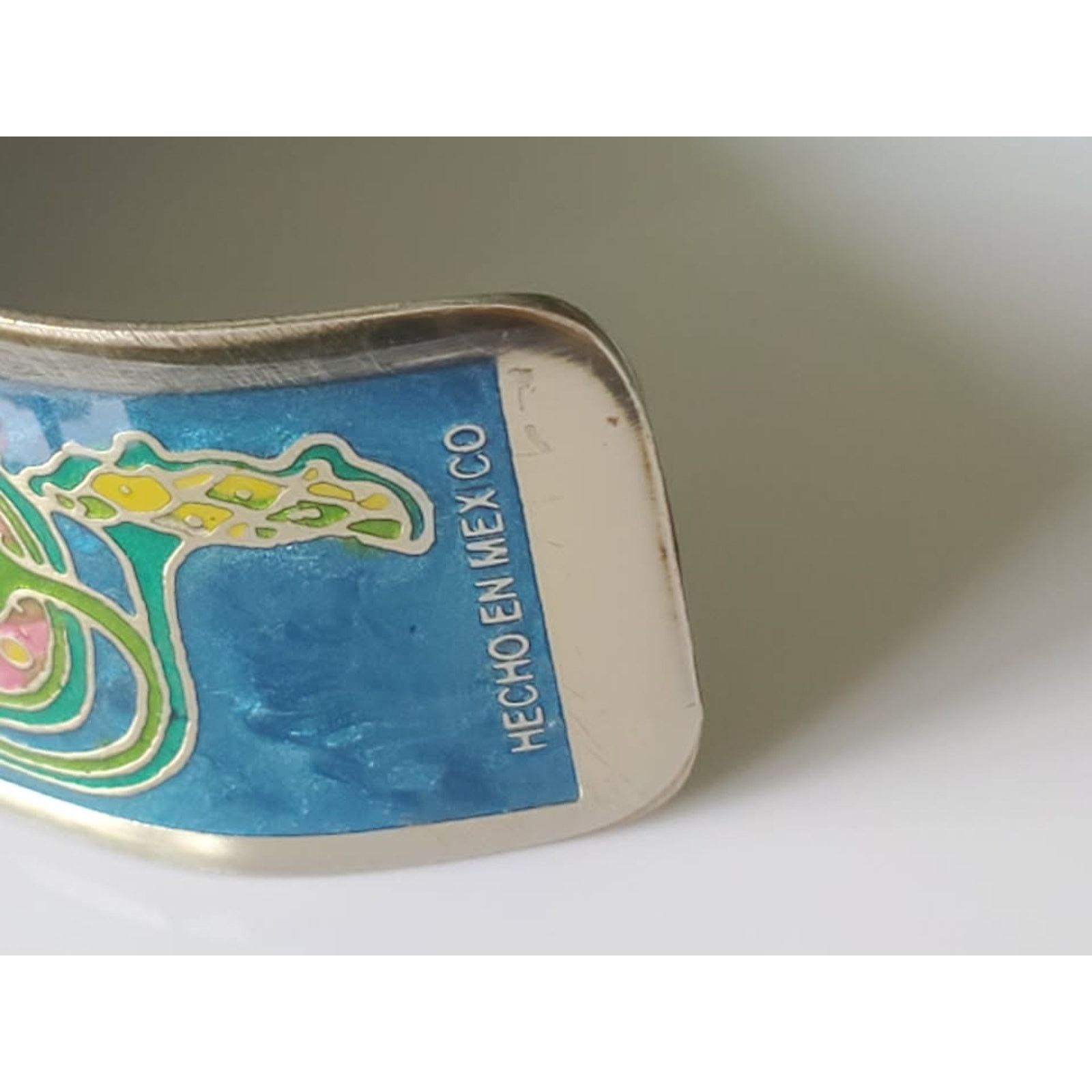 Other UK Vintage Mayan Aztec Cuff Bracelet by Rodriguez Fernandez Size ONE SIZE - 6 Thumbnail