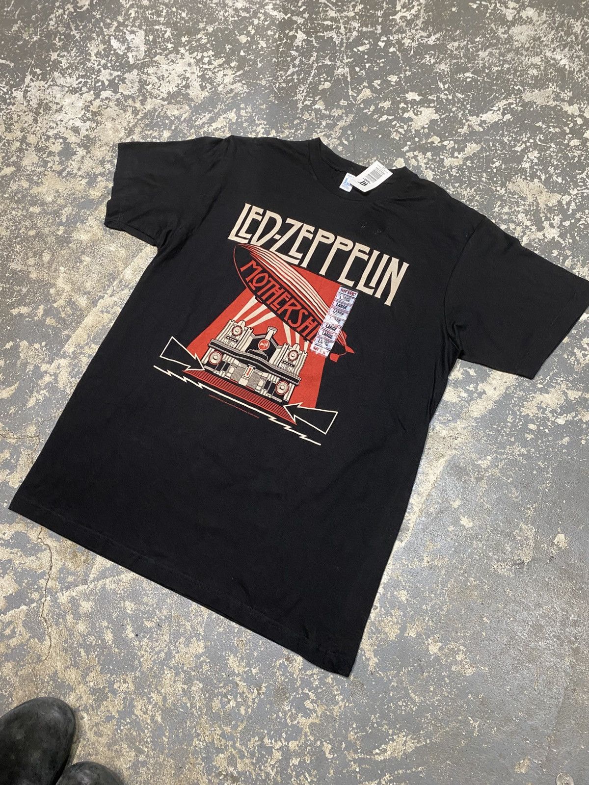 Band Tees × Vintage Vintage Led Zeppelin 2007 Mothership Y2K Tour Tshirt Size US L / EU 52-54 / 3 - 2 Thumbnail