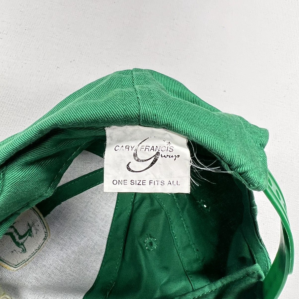 John Deere × Vintage John Deere Hat Green Logo Snapback Embroidered Cap Machine Size ONE SIZE - 10 Thumbnail
