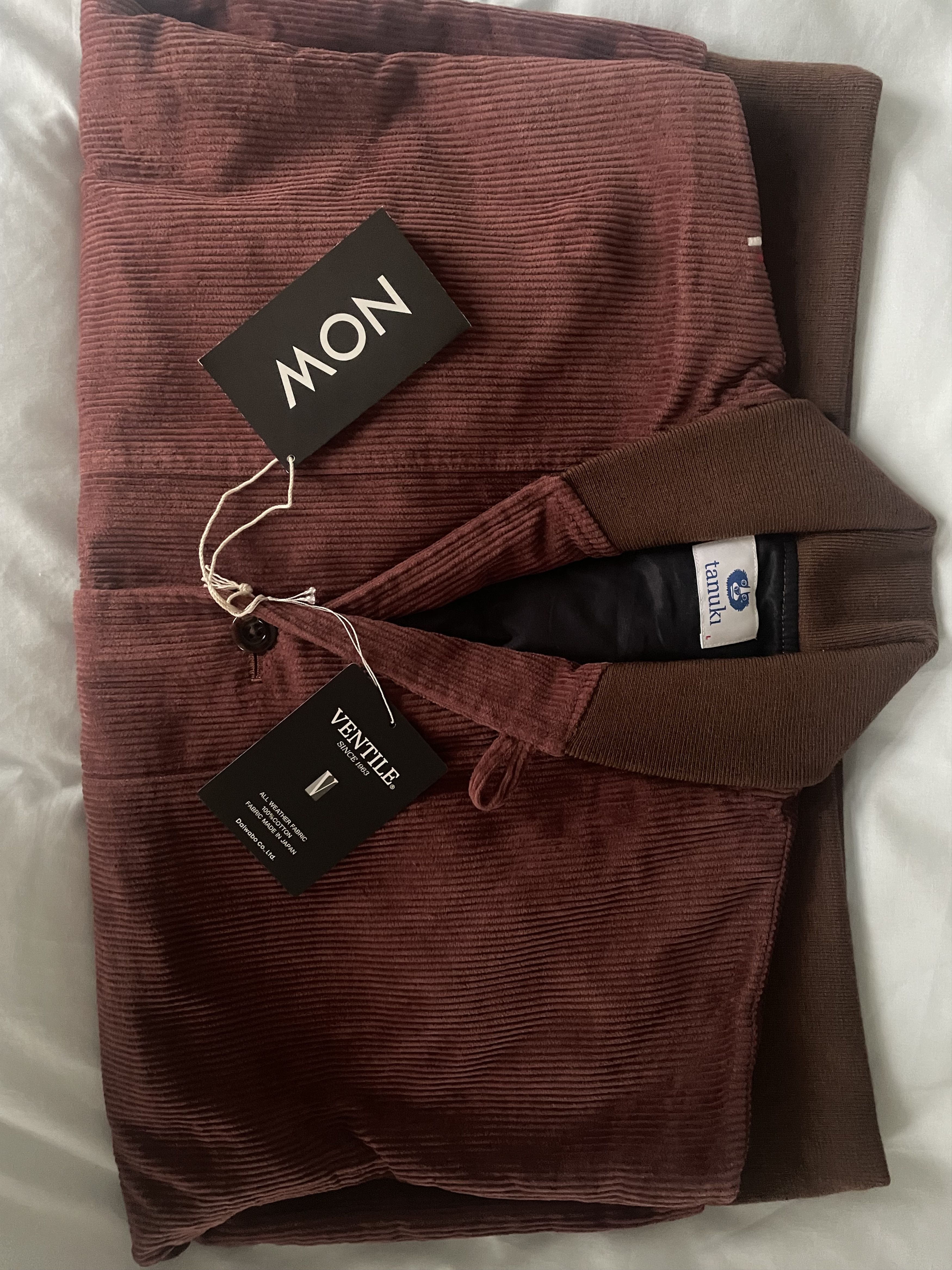 Tanuki Corduroy Sazanami Jacket Size US M / EU 48-50 / 2 - 19 Thumbnail