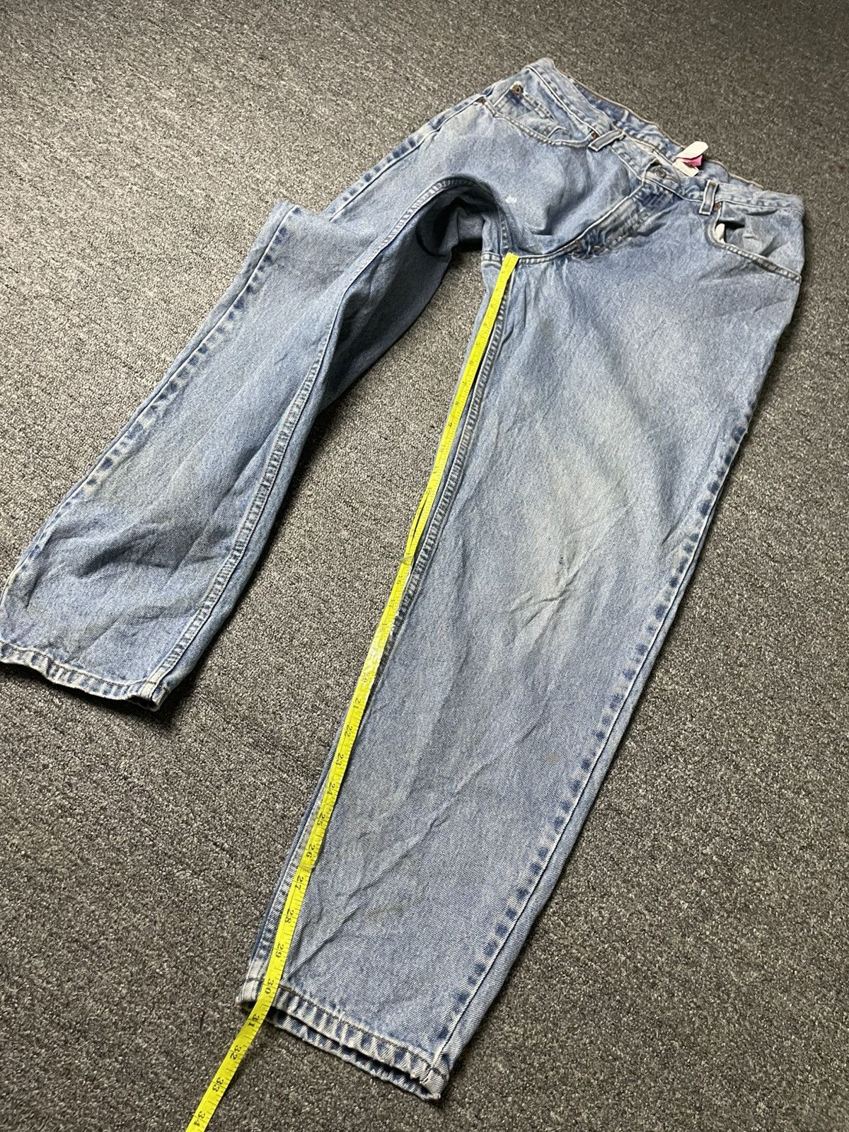 Levi's × Vintage LEVIS 560 Loose Fit Tapered Leg Jeans (106) Size US 30 / EU 46 - 5 Thumbnail