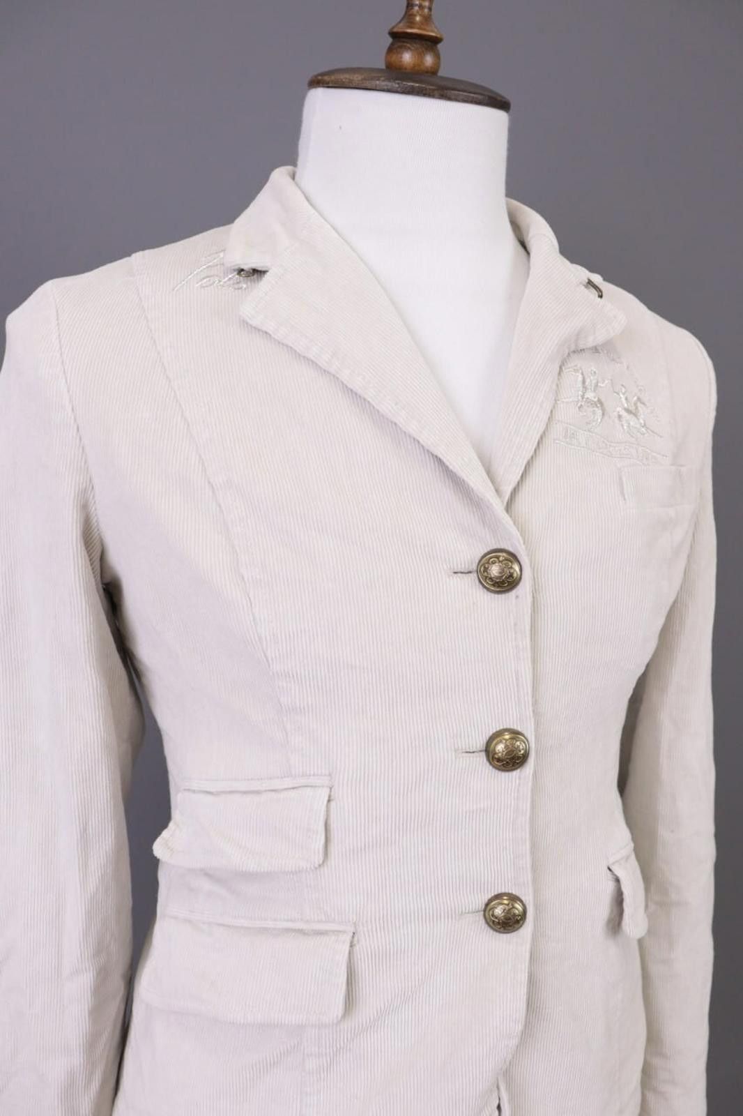 La Martina La Martina Polo Beige Three Button Blazer Sport Coat Size 46 Size M / US 6-8 / IT 42-44 - 5 Thumbnail