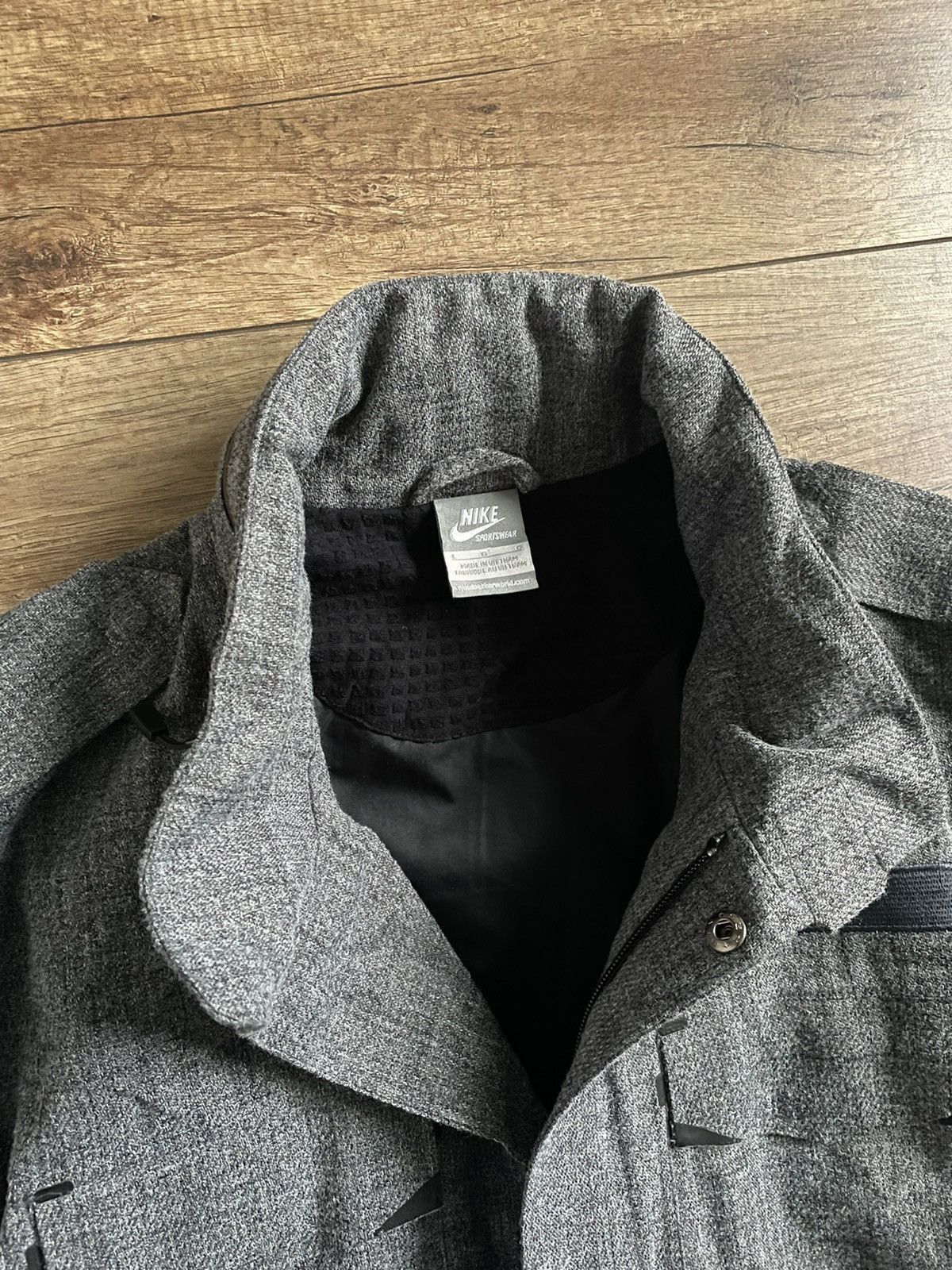 Nike RARE Nike NSW Wool M65 Military Jacket Waterproof Size US L / EU 52-54 / 3 - 7 Thumbnail