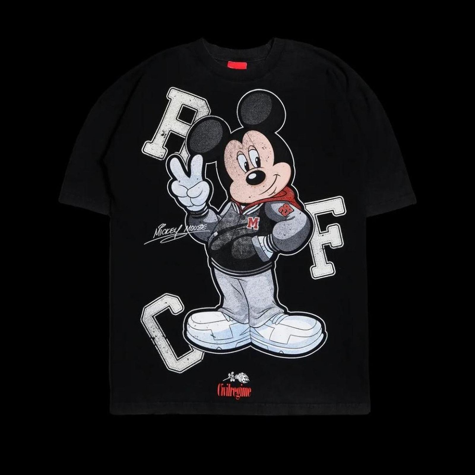 Civil Regime Mickey american classic oversized tee in medium Size US M / EU 48-50 / 2 - 1 Thumbnail
