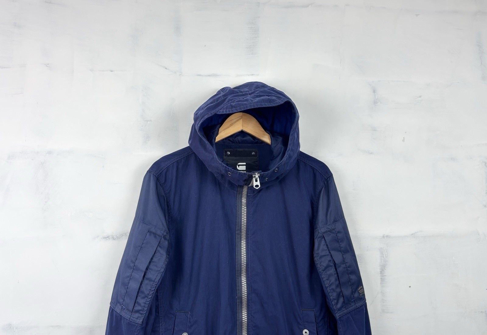 G-Star G-Star Raw Batt Hdd Navy Overshirt Light Jacket Size US L / EU 52-54 / 3 - 2 Thumbnail