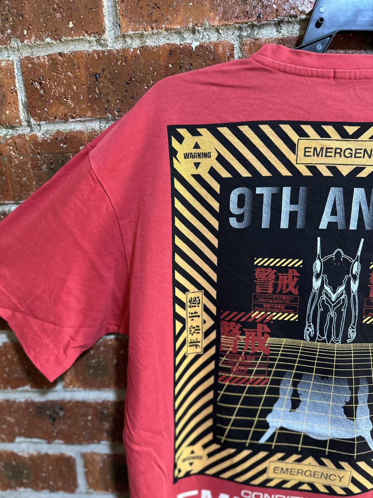 Anime Vintage Neon Genesis Evangelion Faded Tee Size US M / EU 48-50 / 2 - 7 Thumbnail